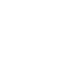 Black lightning bolt centered inside a white guitar pick shape with a transparent background, representing the icon used in the Rockn' Socials branding.