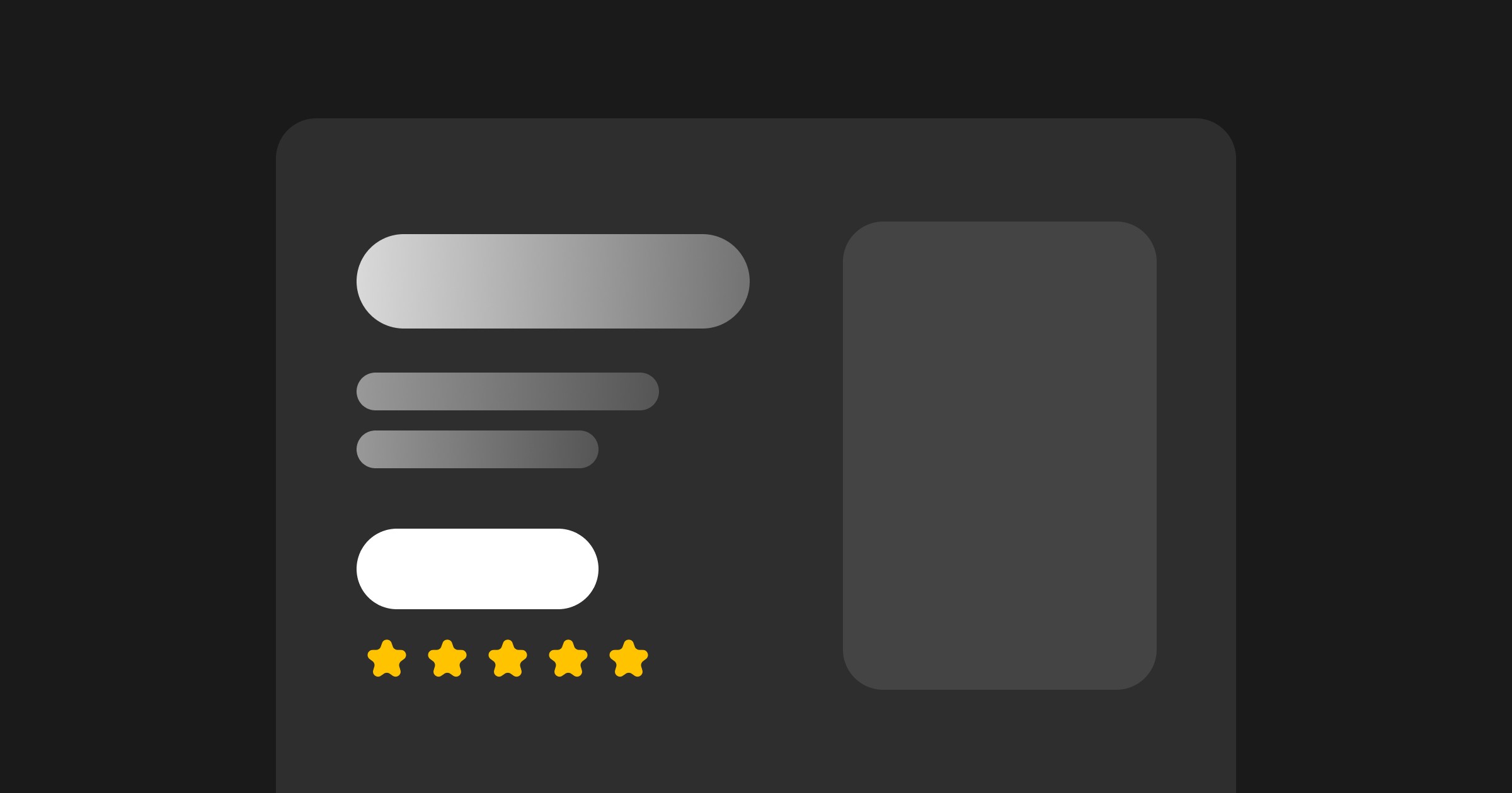Professional website minimalistic illustrative wireframe