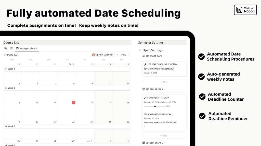 Notion Automated Student Dashboard Banner Image 2
