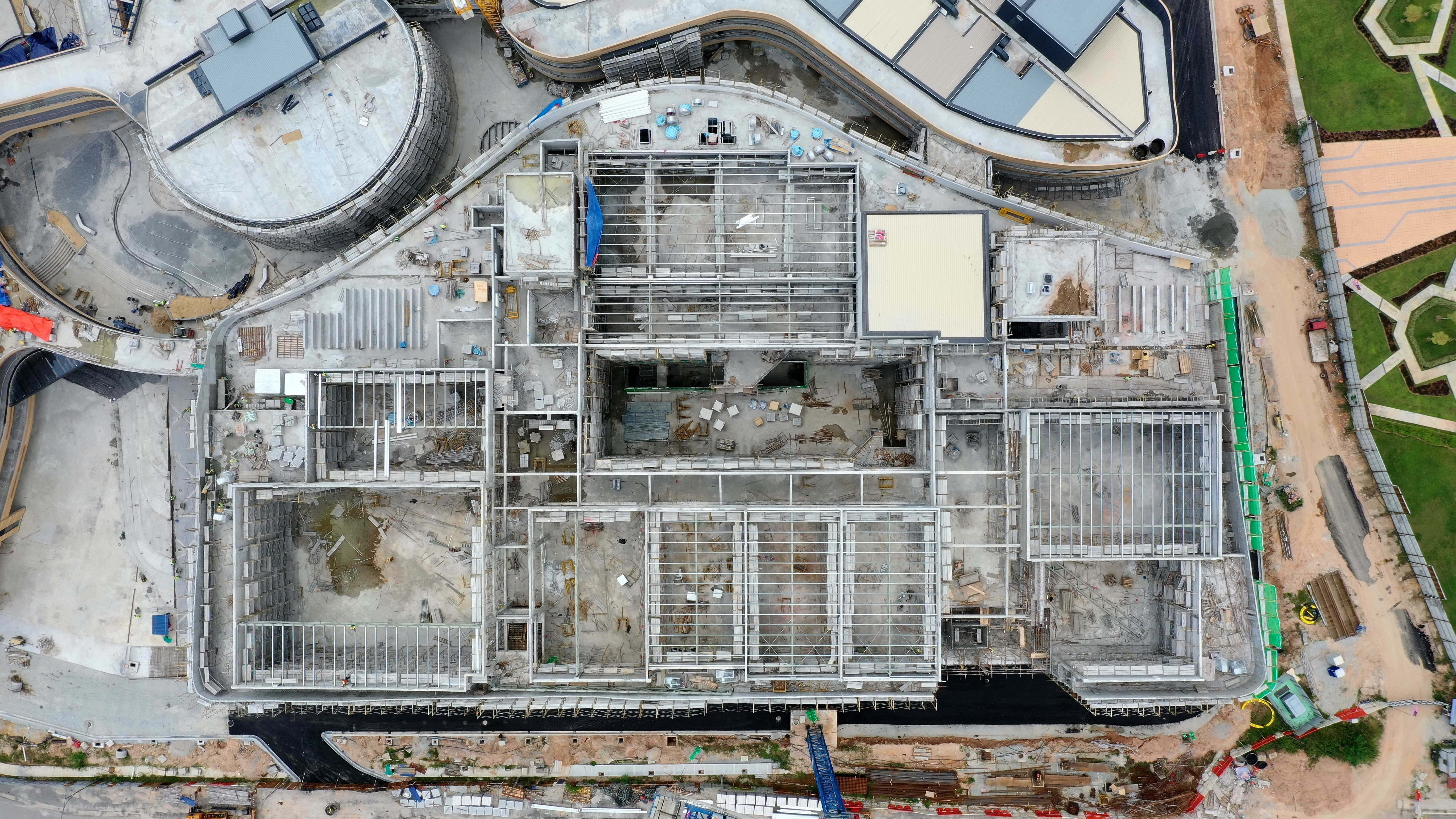 Rooftop view of Eco Hill project by Asima Architects
