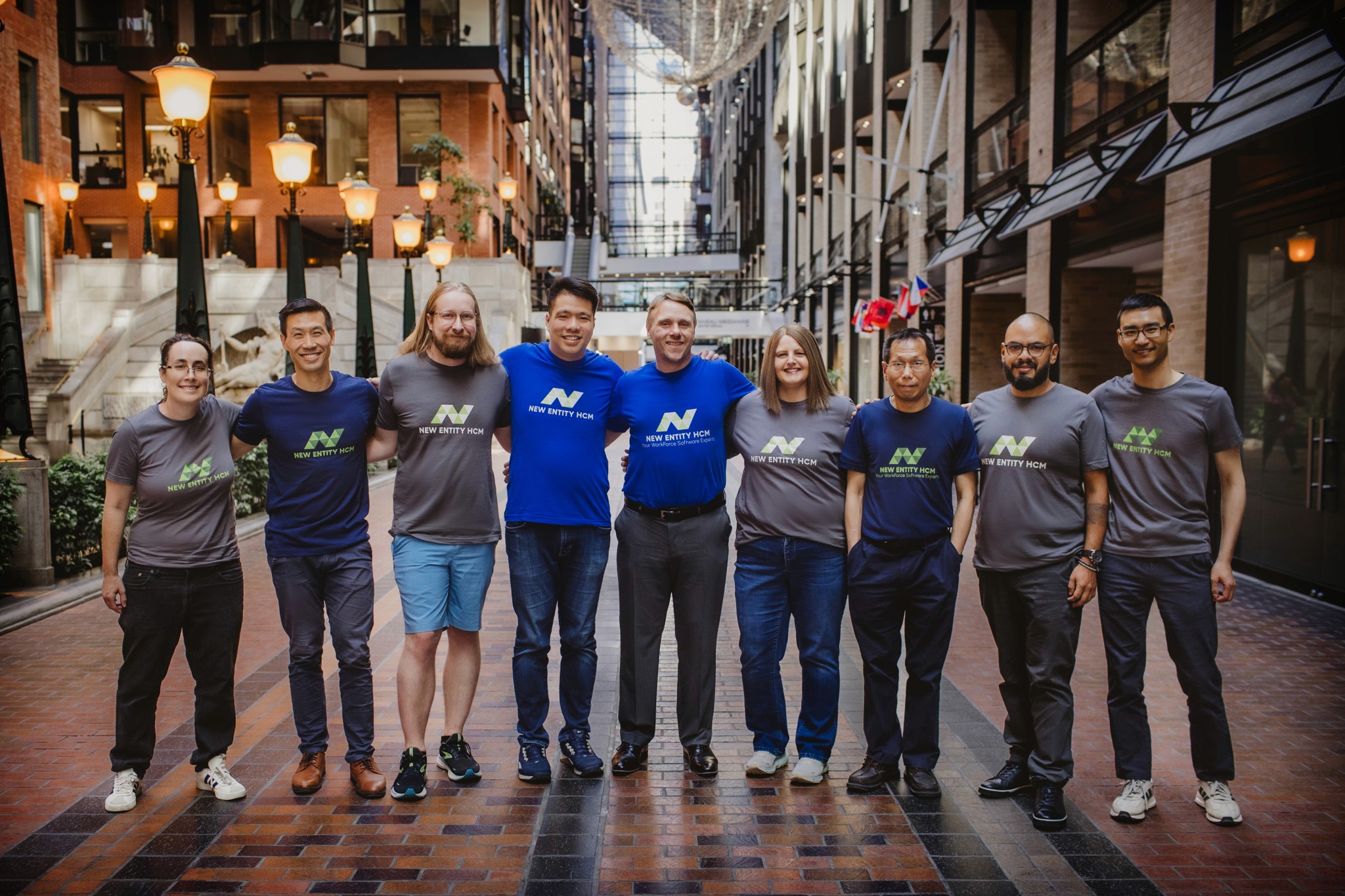 a view of a city with tall buildings