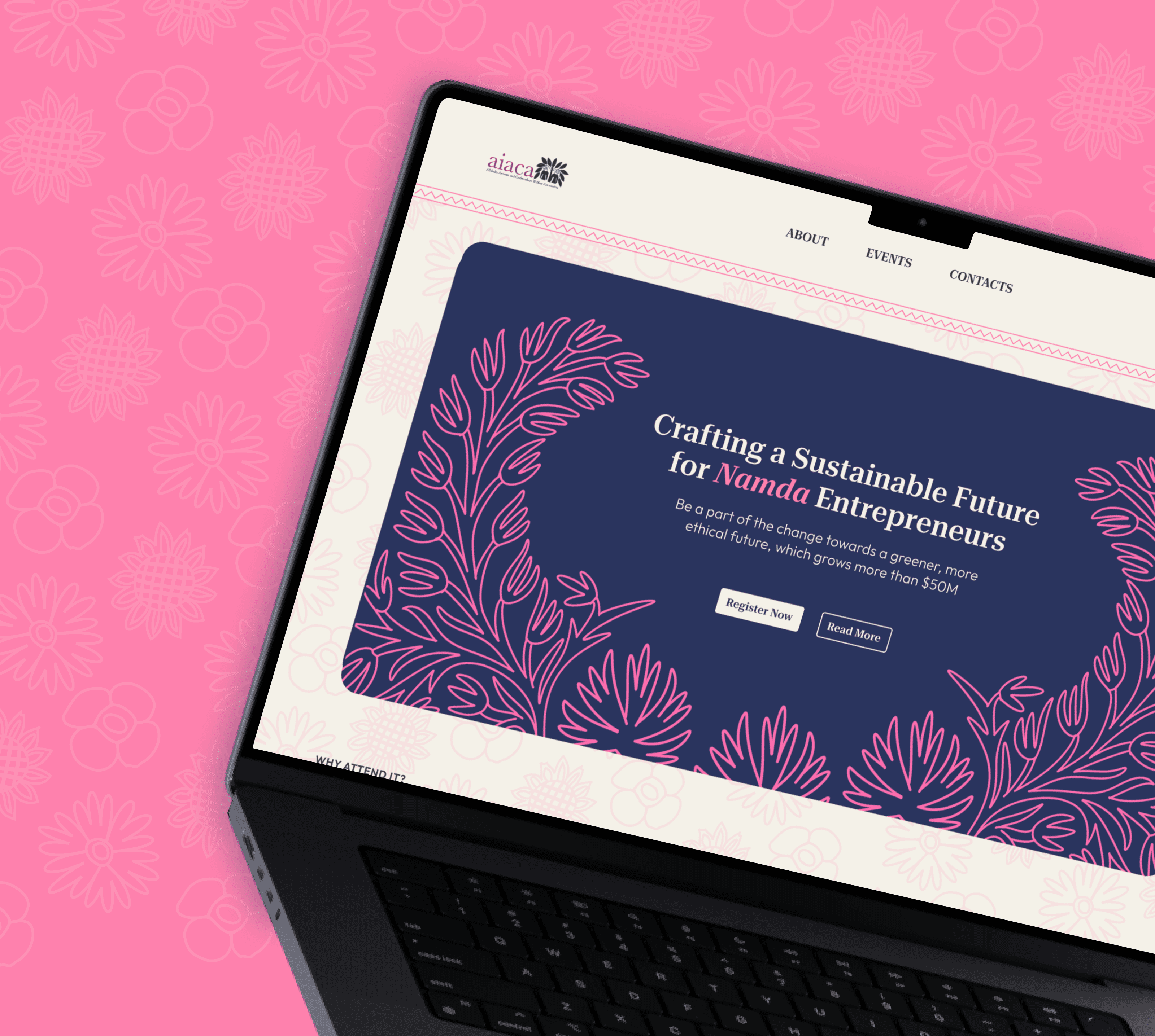 Woman wears a blue coat in a blue environment.