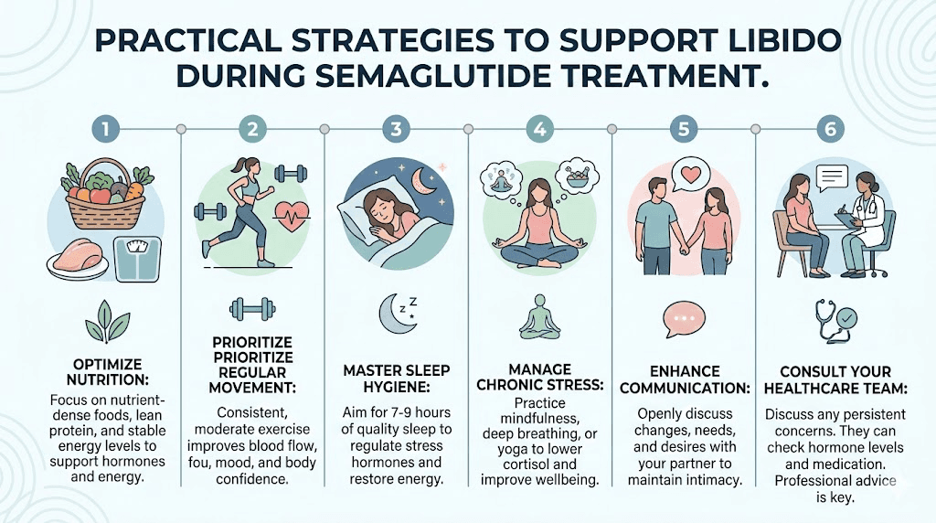 Ten practical strategies to maintain sex drive while taking semaglutide