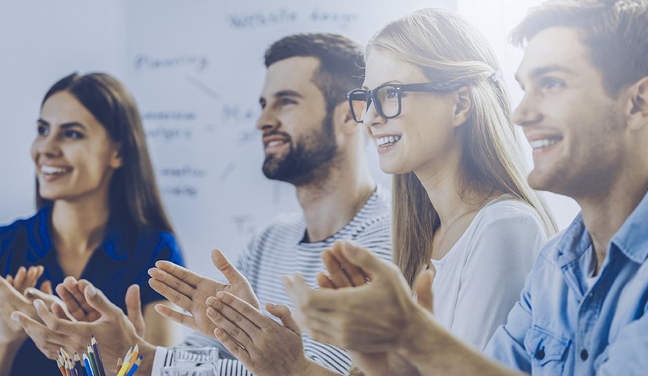 Abstract digital art with vibrant purple and pink gradient texture on a black background.