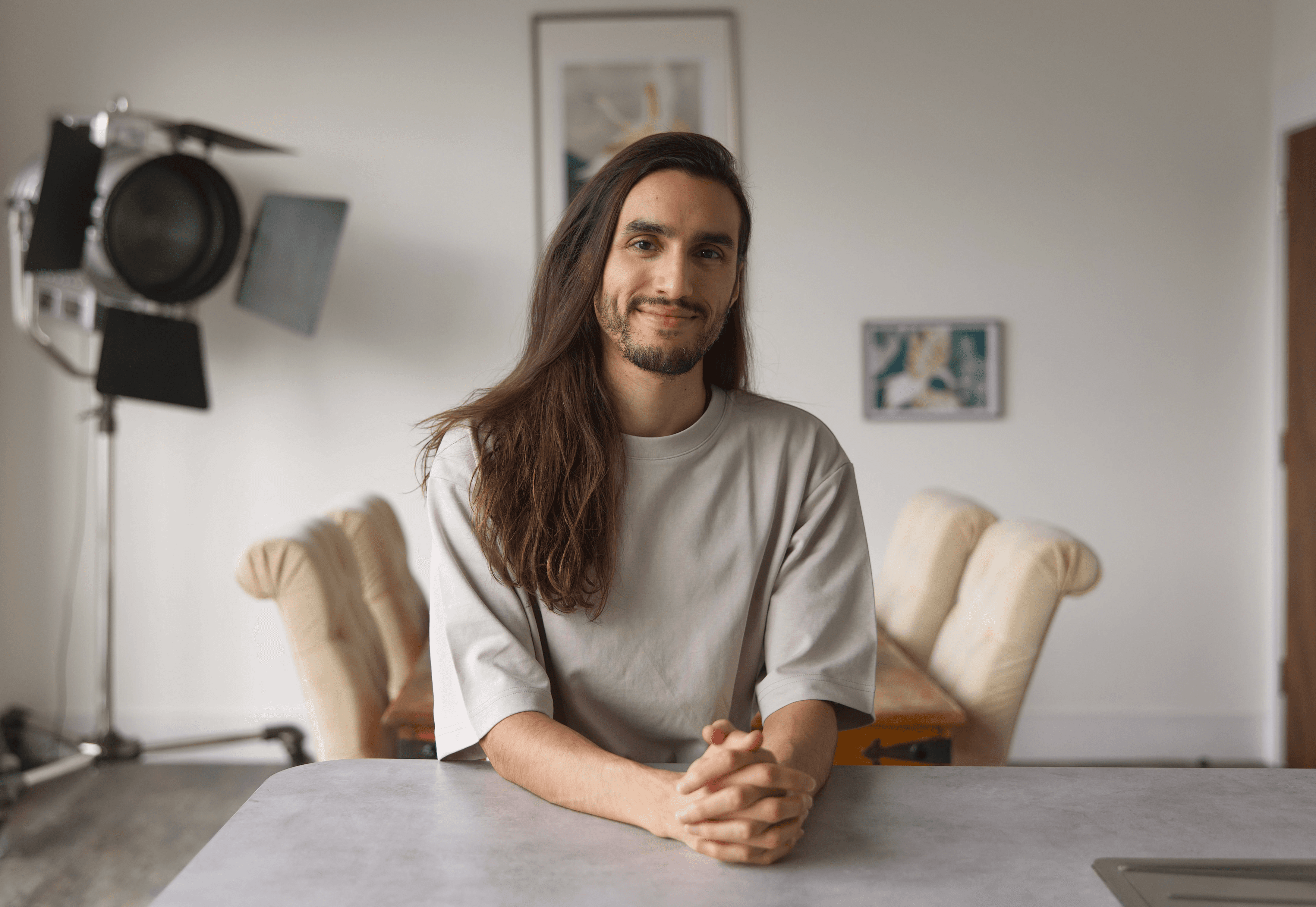 Oryzon Studio's founder and creative director: Thibaud. 