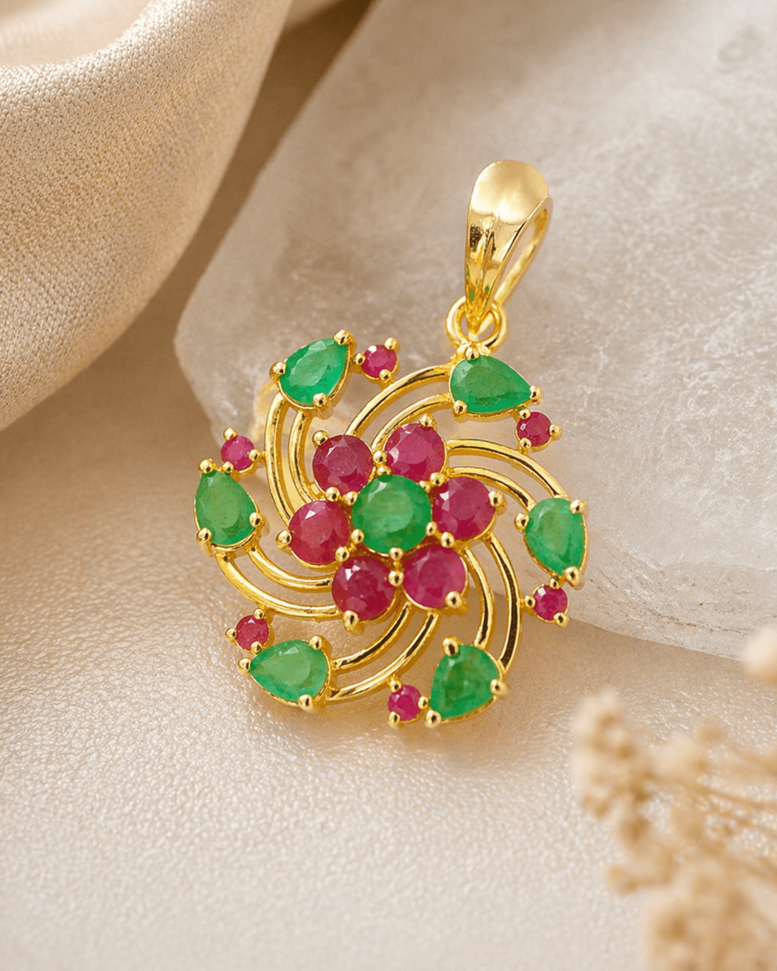 Classically Colored Pendant