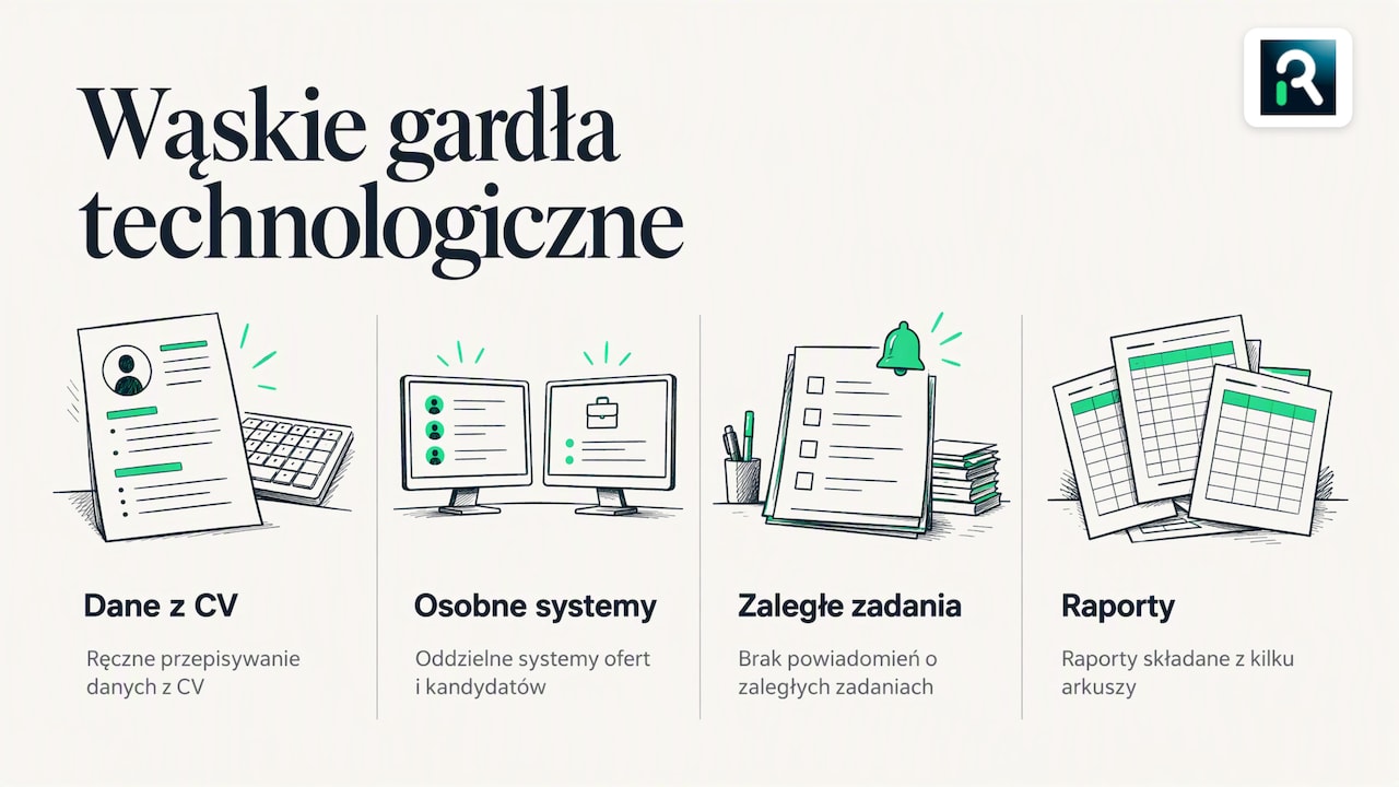 Cztery technologiczne wąskie gardła w rekrutacji
