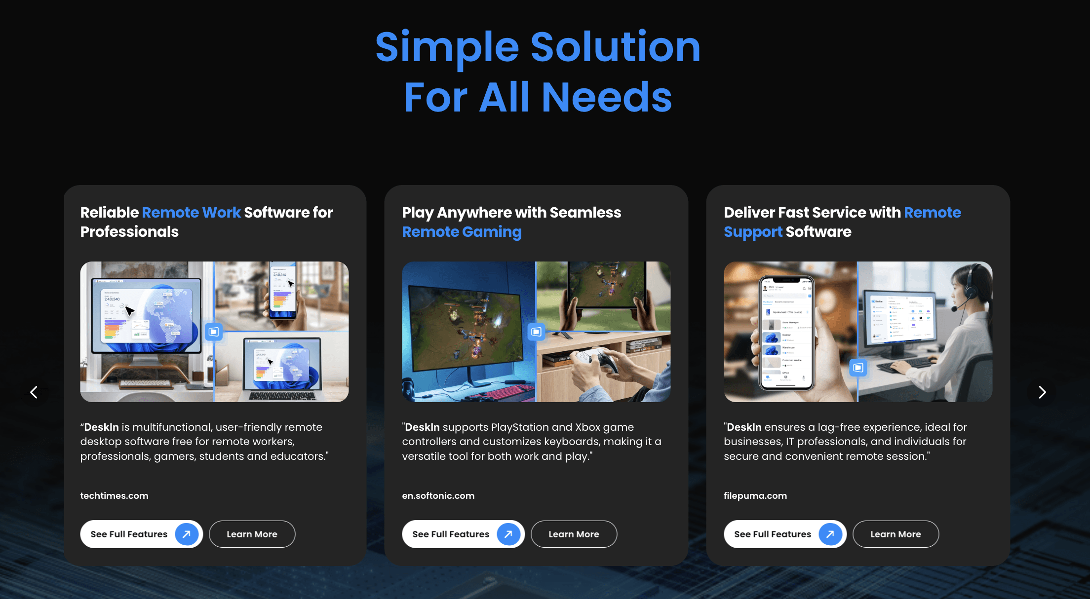 deskin remote solution
