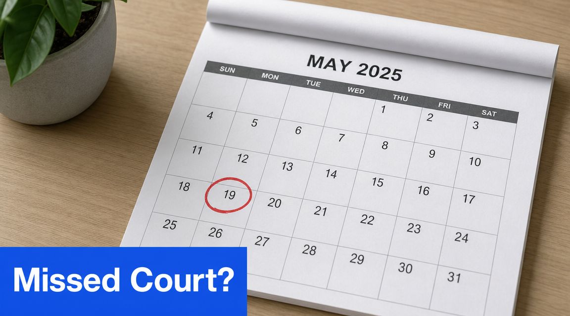What Are the Consequences of Missing Your Court Date?