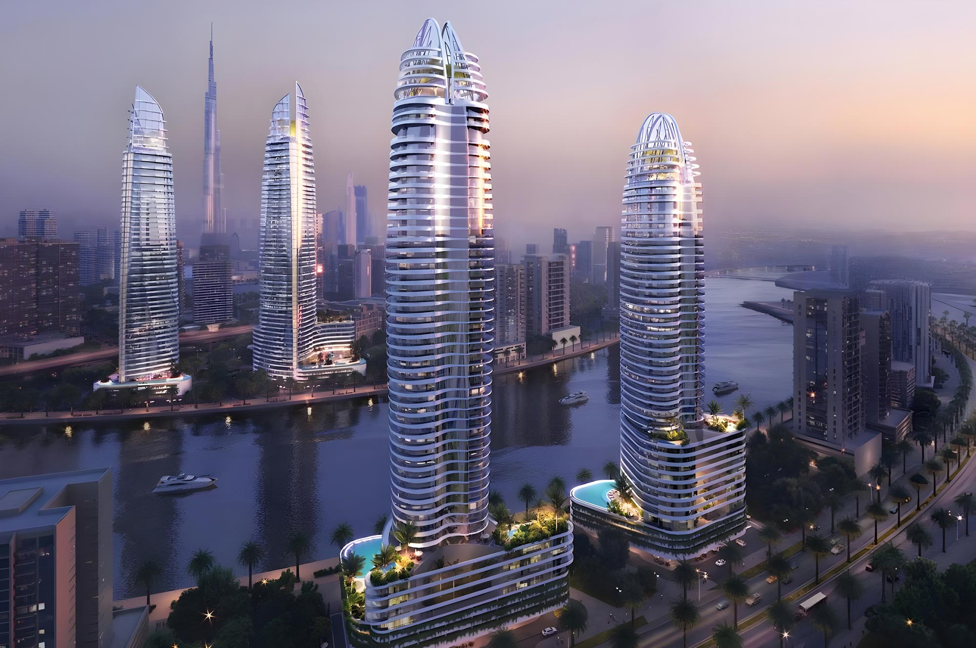 Damac Canal Crown Towers