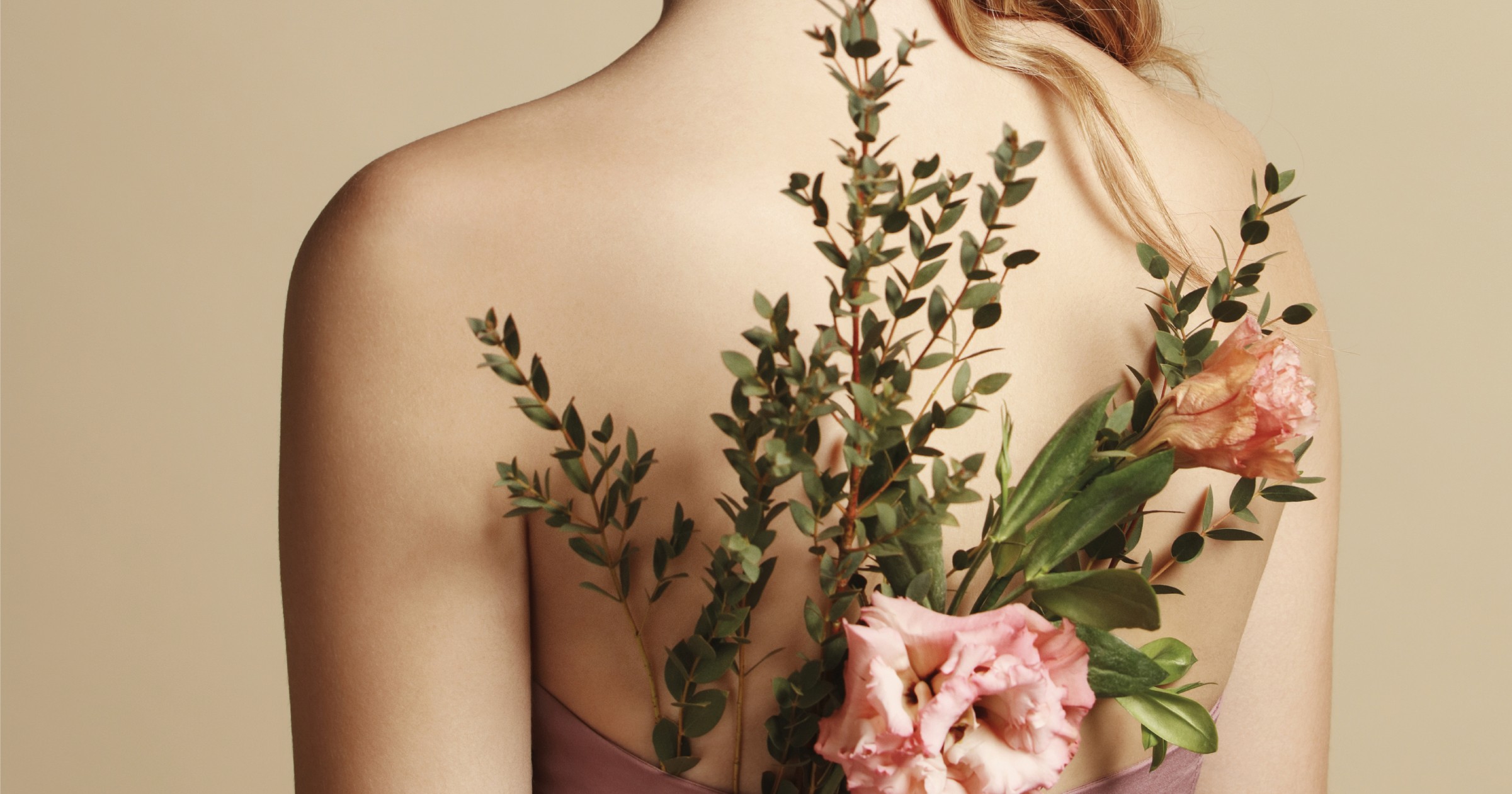 woman and flowers