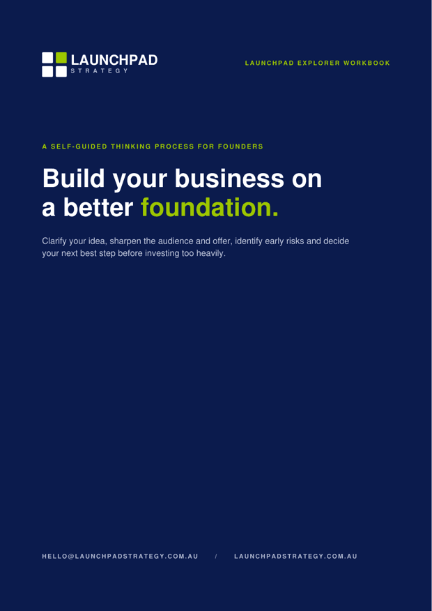 Launchpad Explorer workbook cover