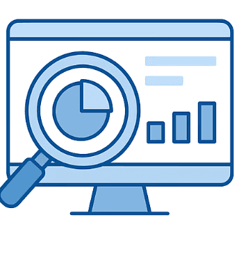 Gauge showing levels of user engagement, with tags for high and low engagement percentages.