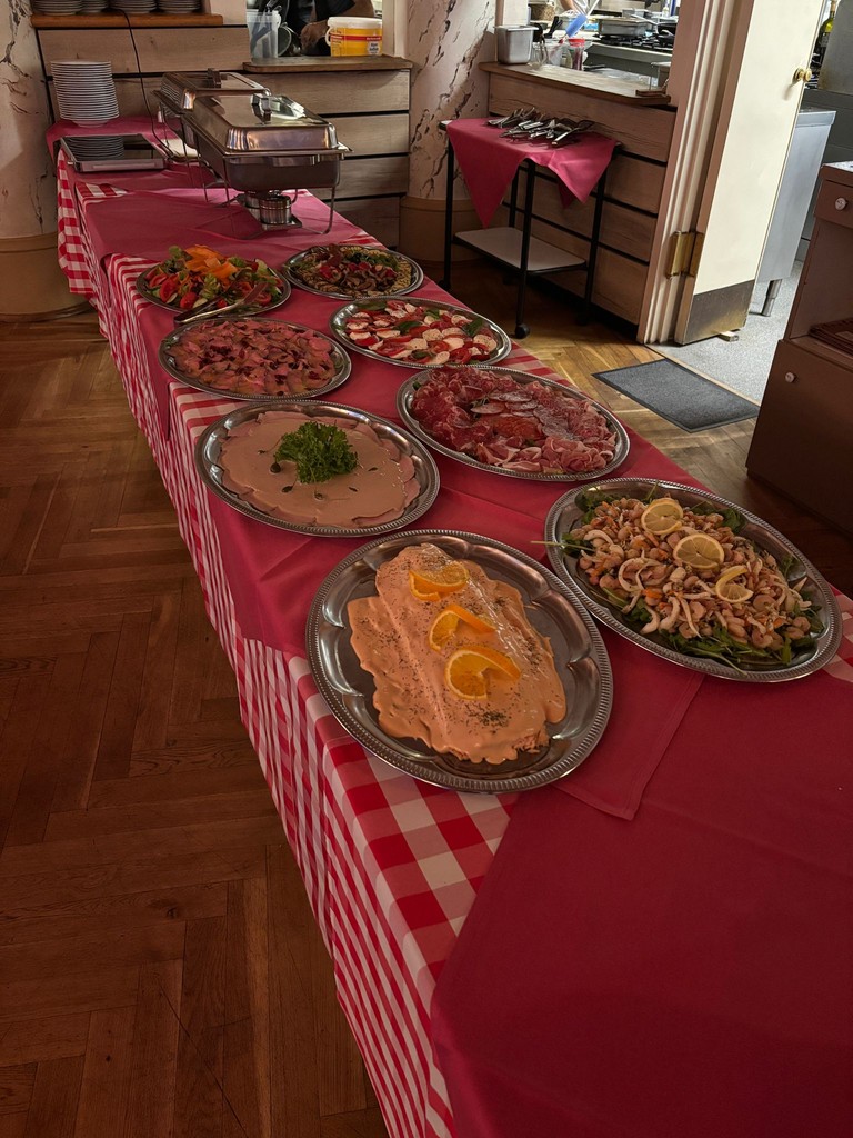 food served on a white plate