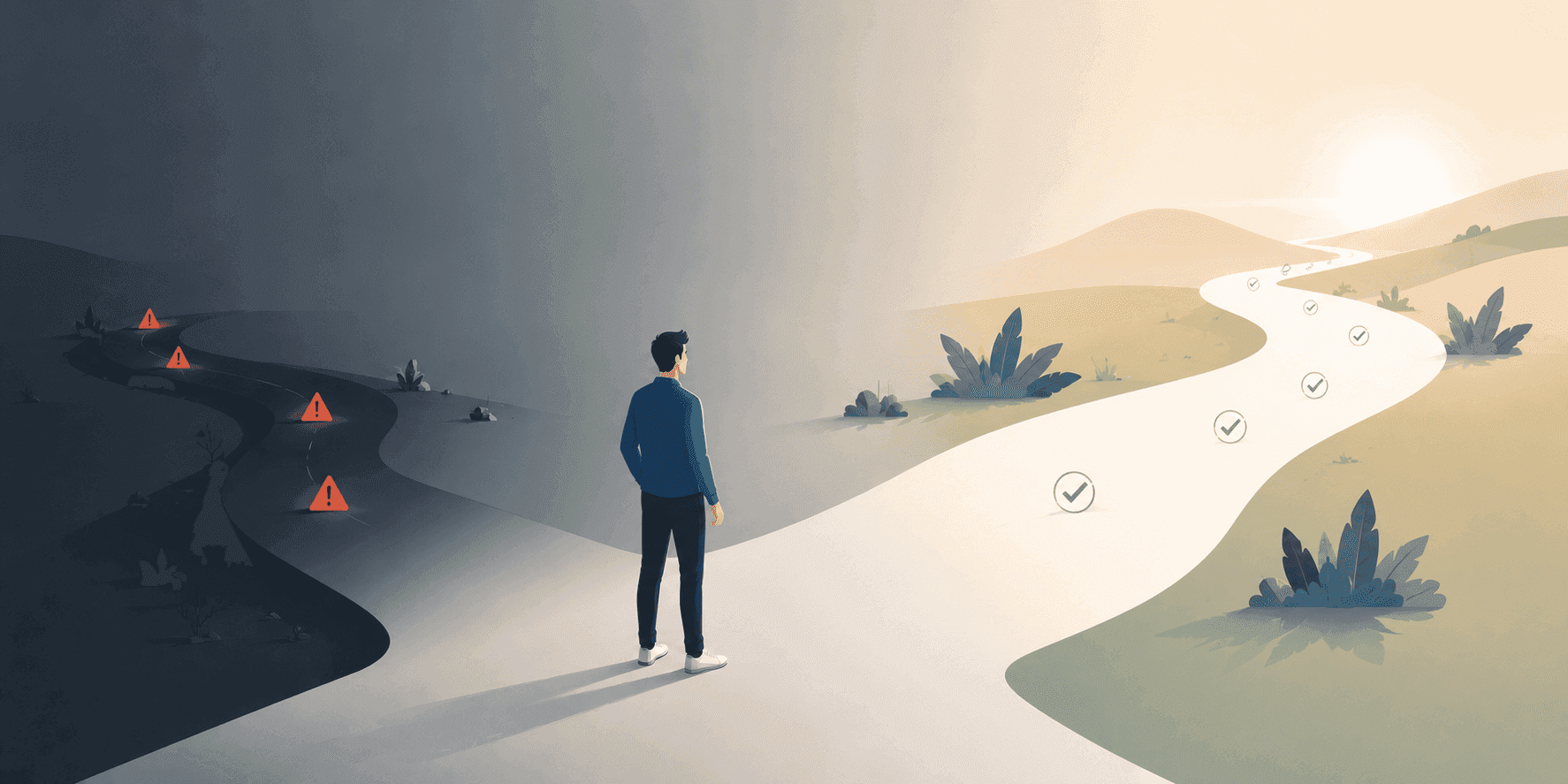 Illustration about upwork client red flags: how to spot a bad client before you accept the job