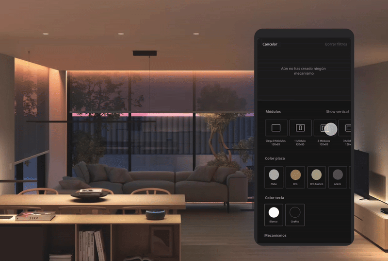 White levitating spheres