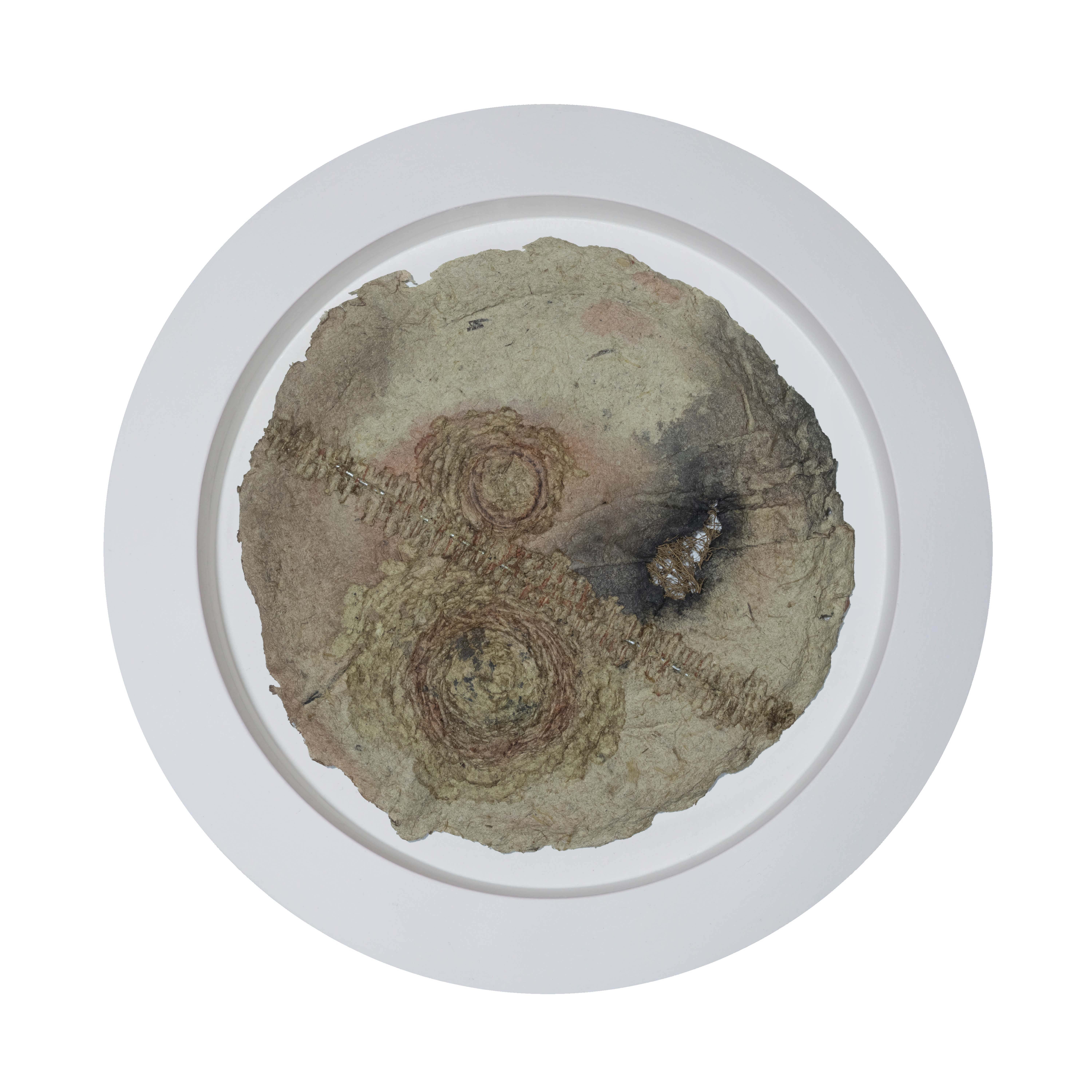 herd of sheep on road painting