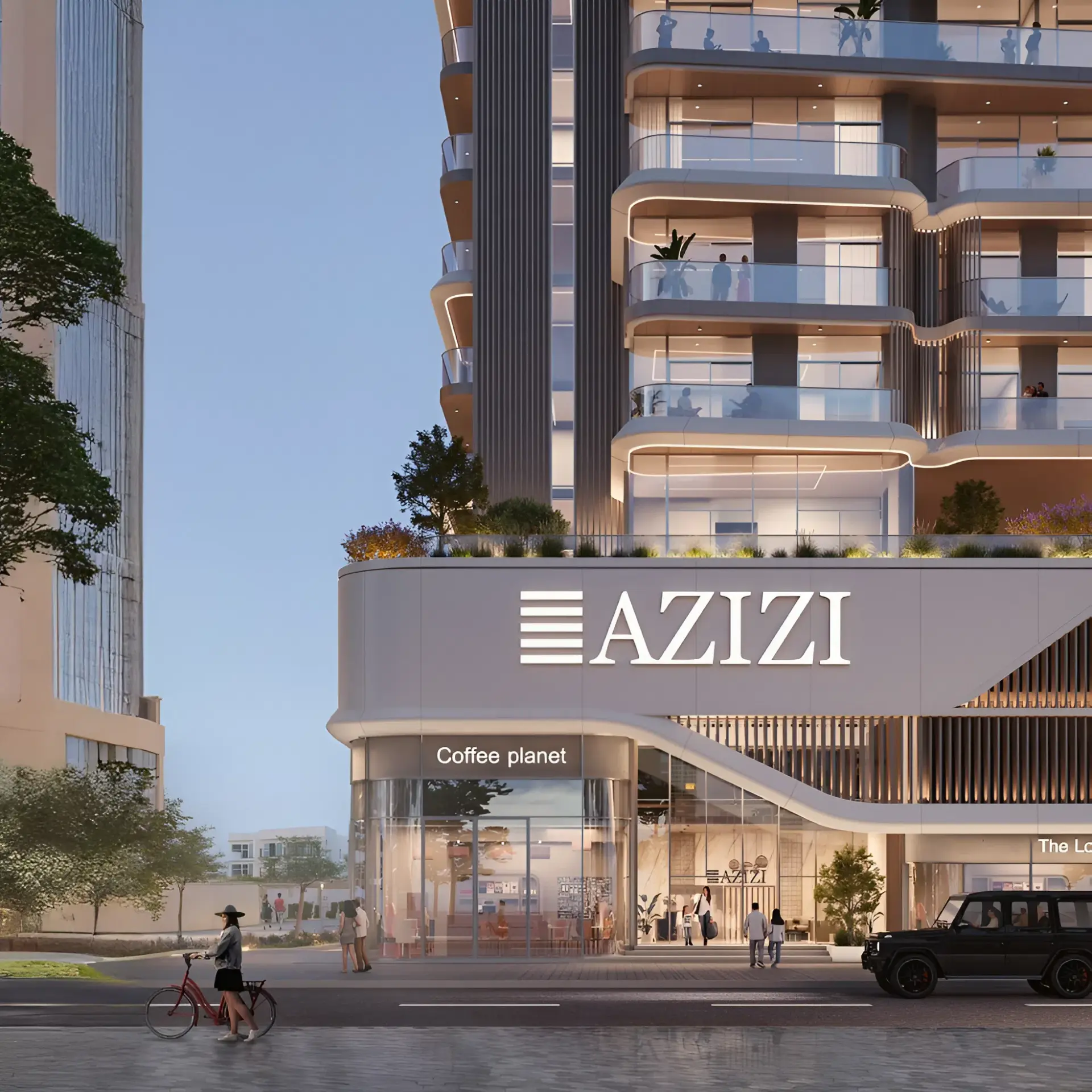 azizi sakandar building amenities