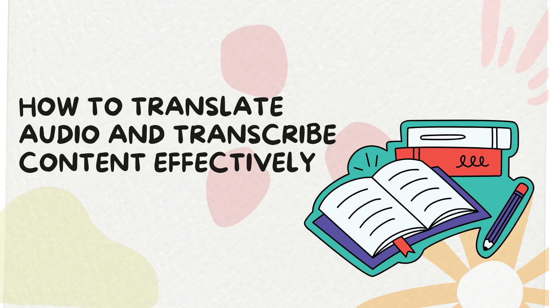 translate audio and transcribe