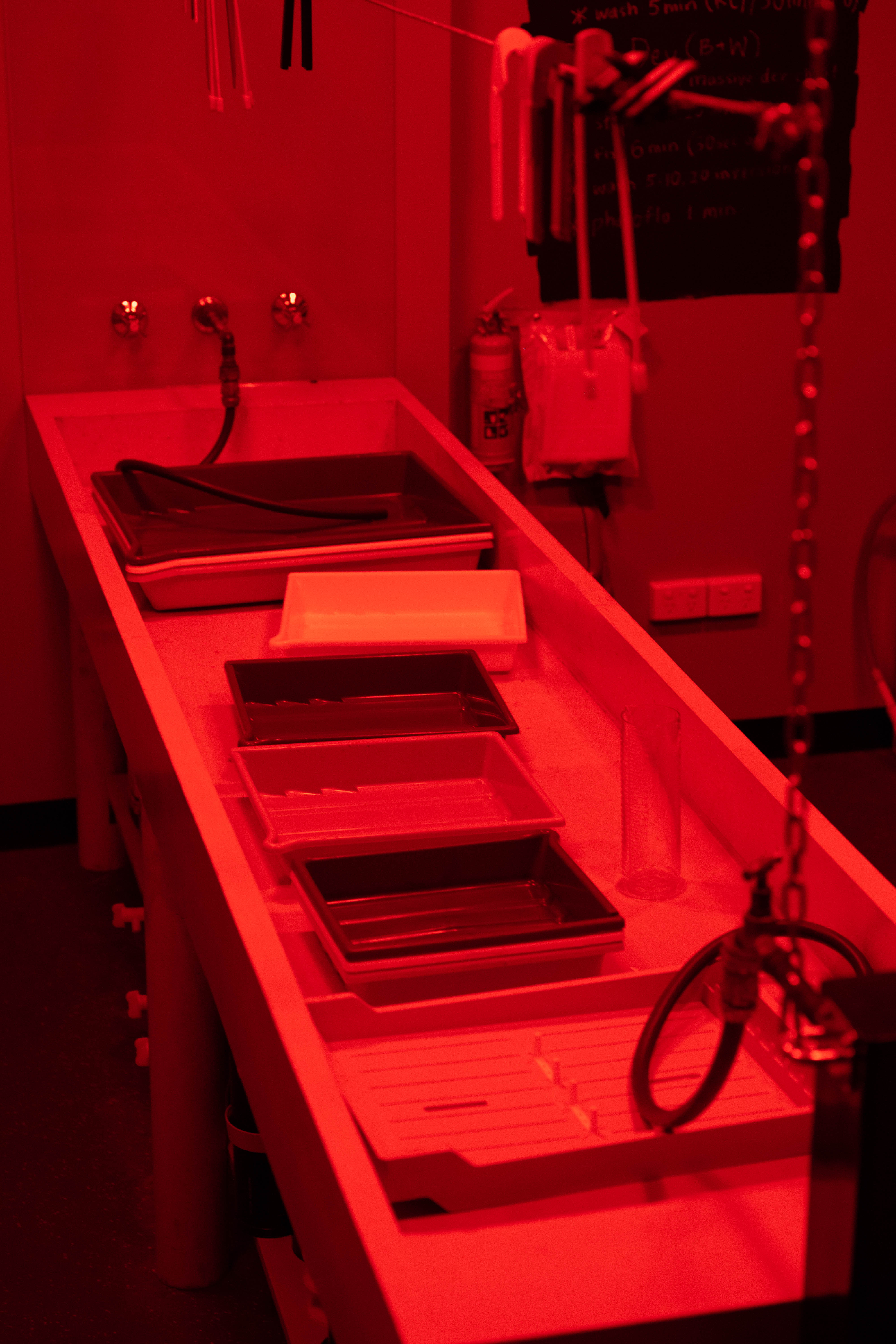 film development sinkin safelight at brunswick darkroom