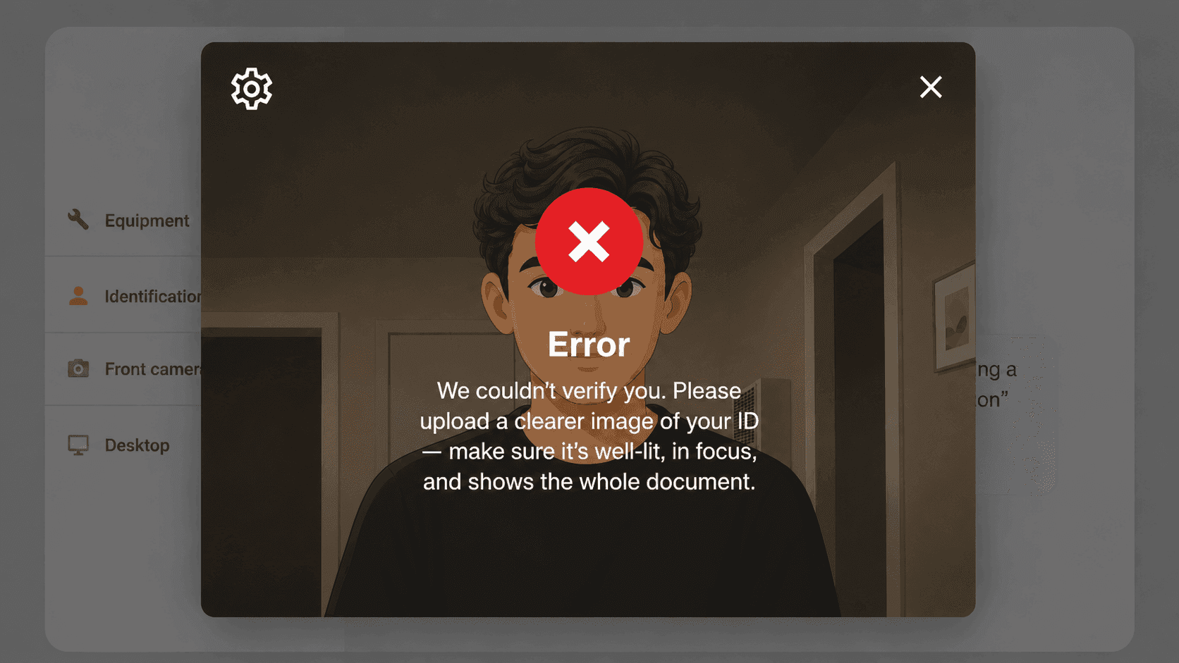 Starting test setup — screenshot 13