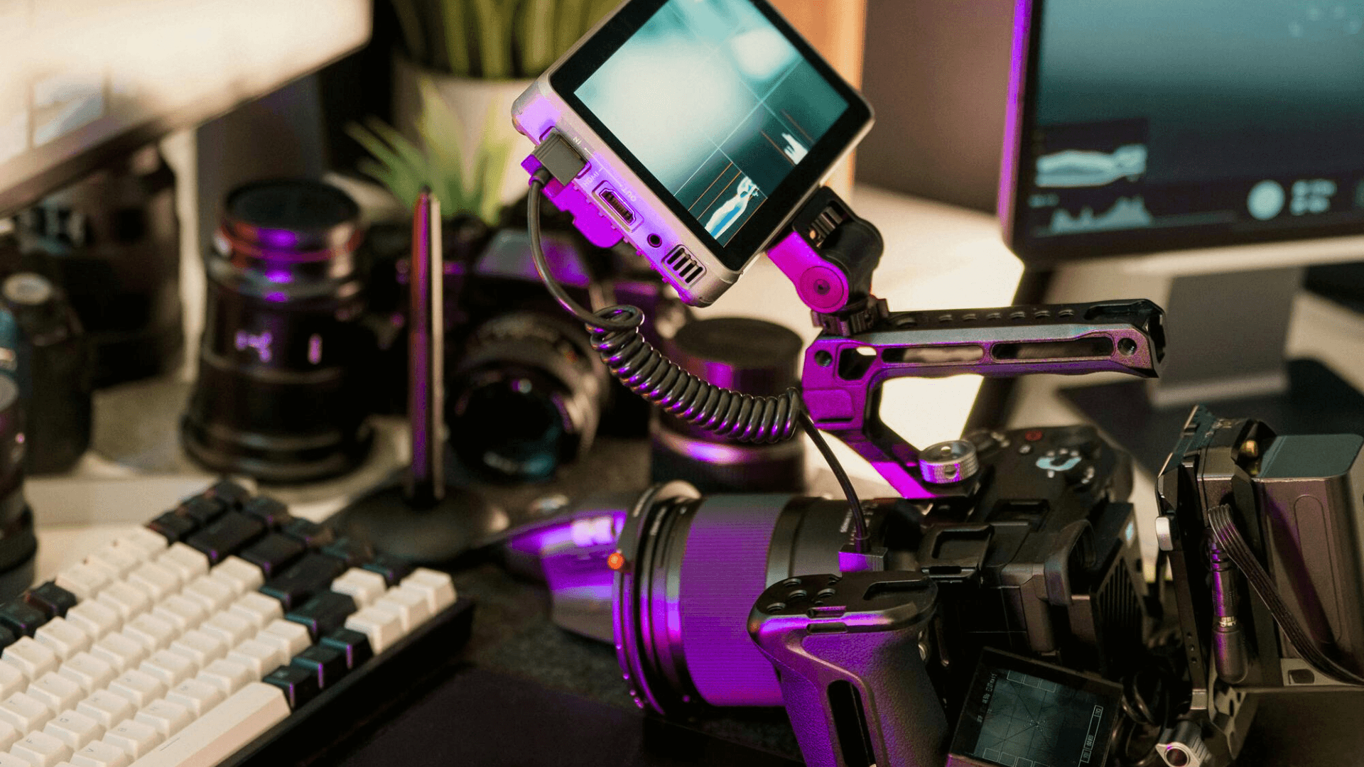 Person uses portable ssd with smartphone outdoors