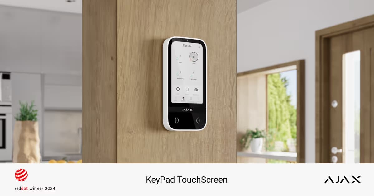 Ajax KeyPad TouchScreen