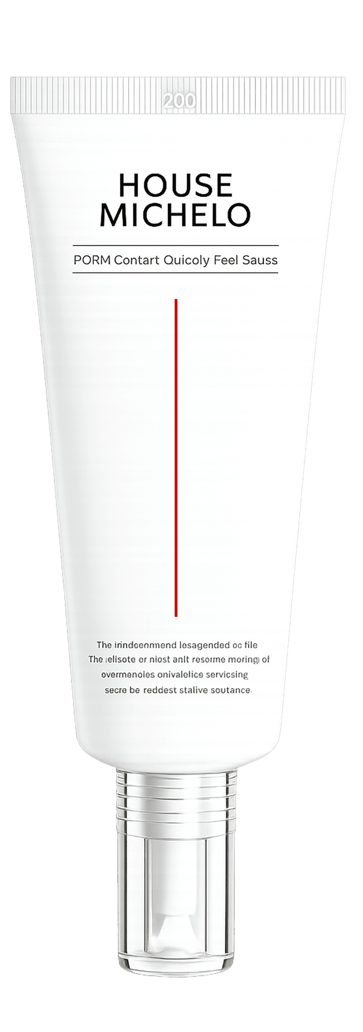 Bottle of skin care product