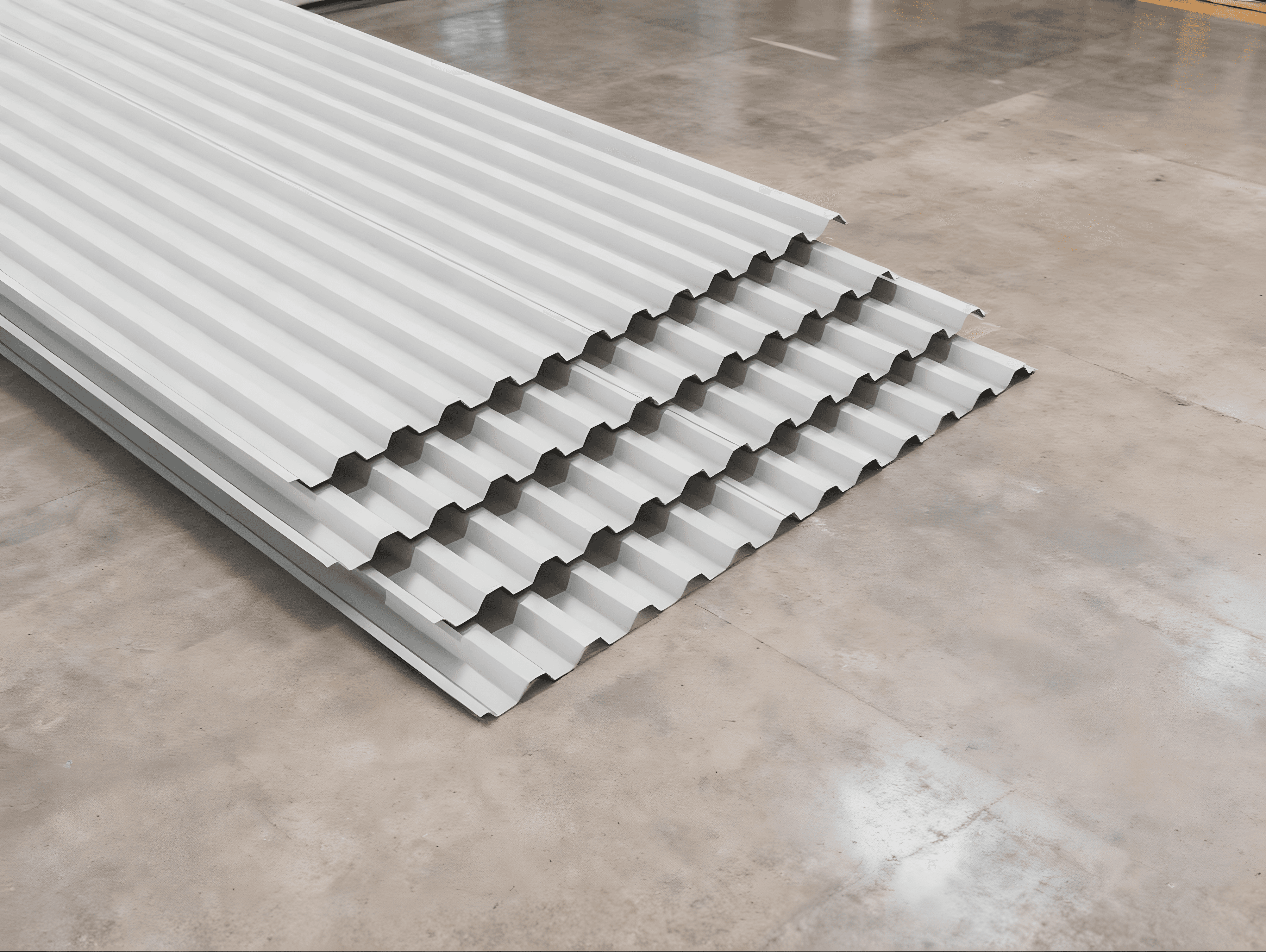 Aluminium Troughed (Trapezoidal) Sheet