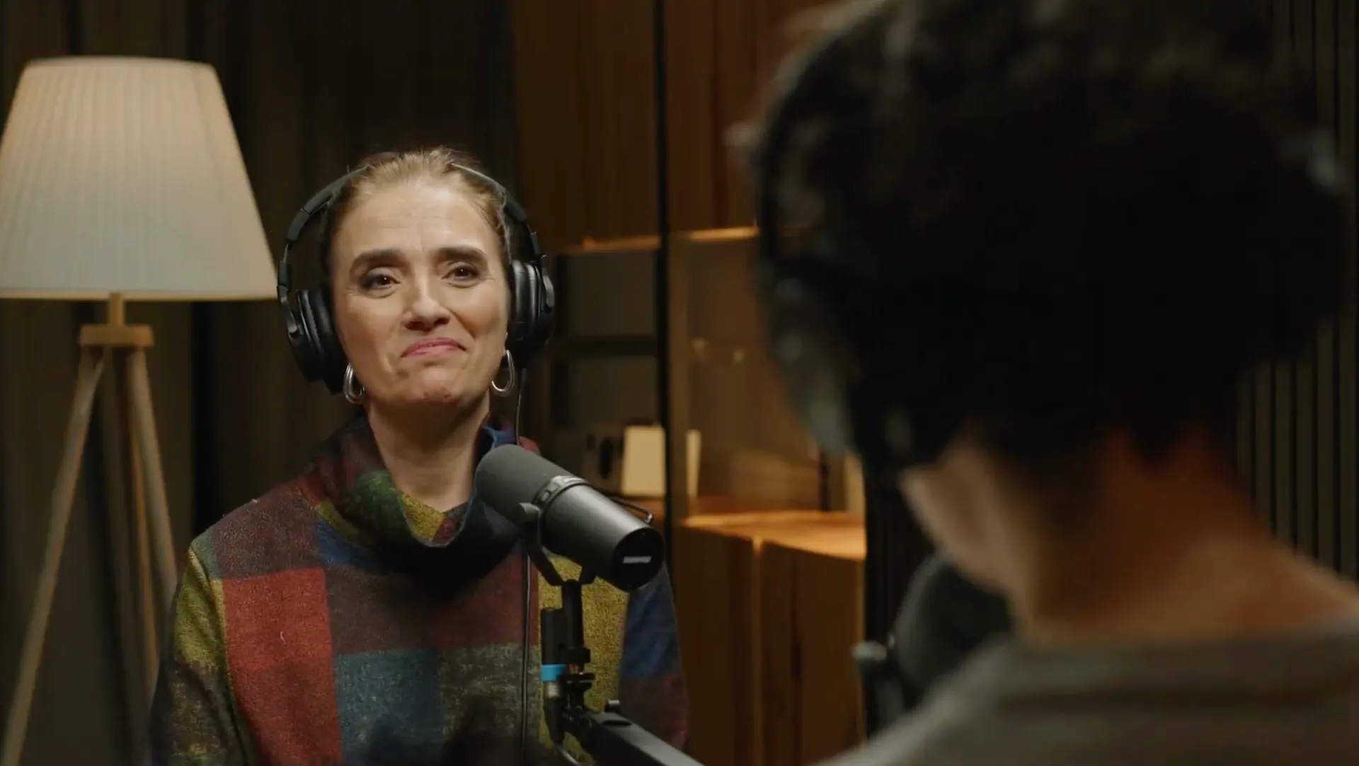Black and white portrait photograph of broadway composer Stephen Sondheim