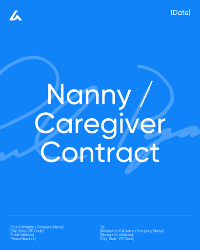 Nanny / Caregiver Contract