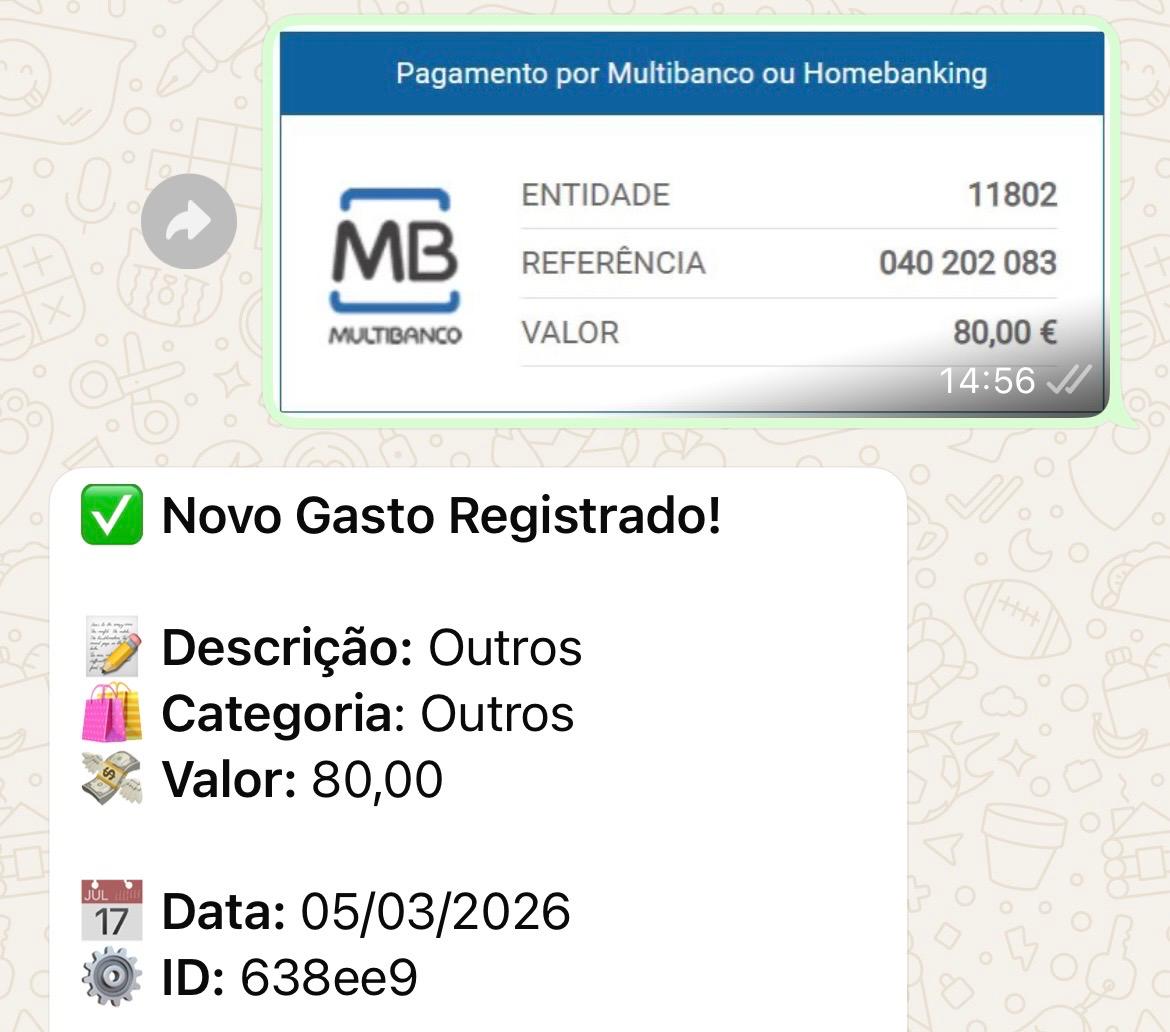 Registro de gasto por foto porquim IA
