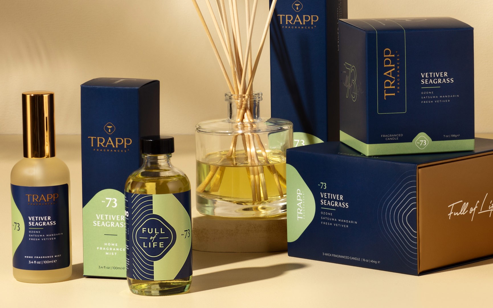 Trapp Fragrances: Rebrand & Packaging