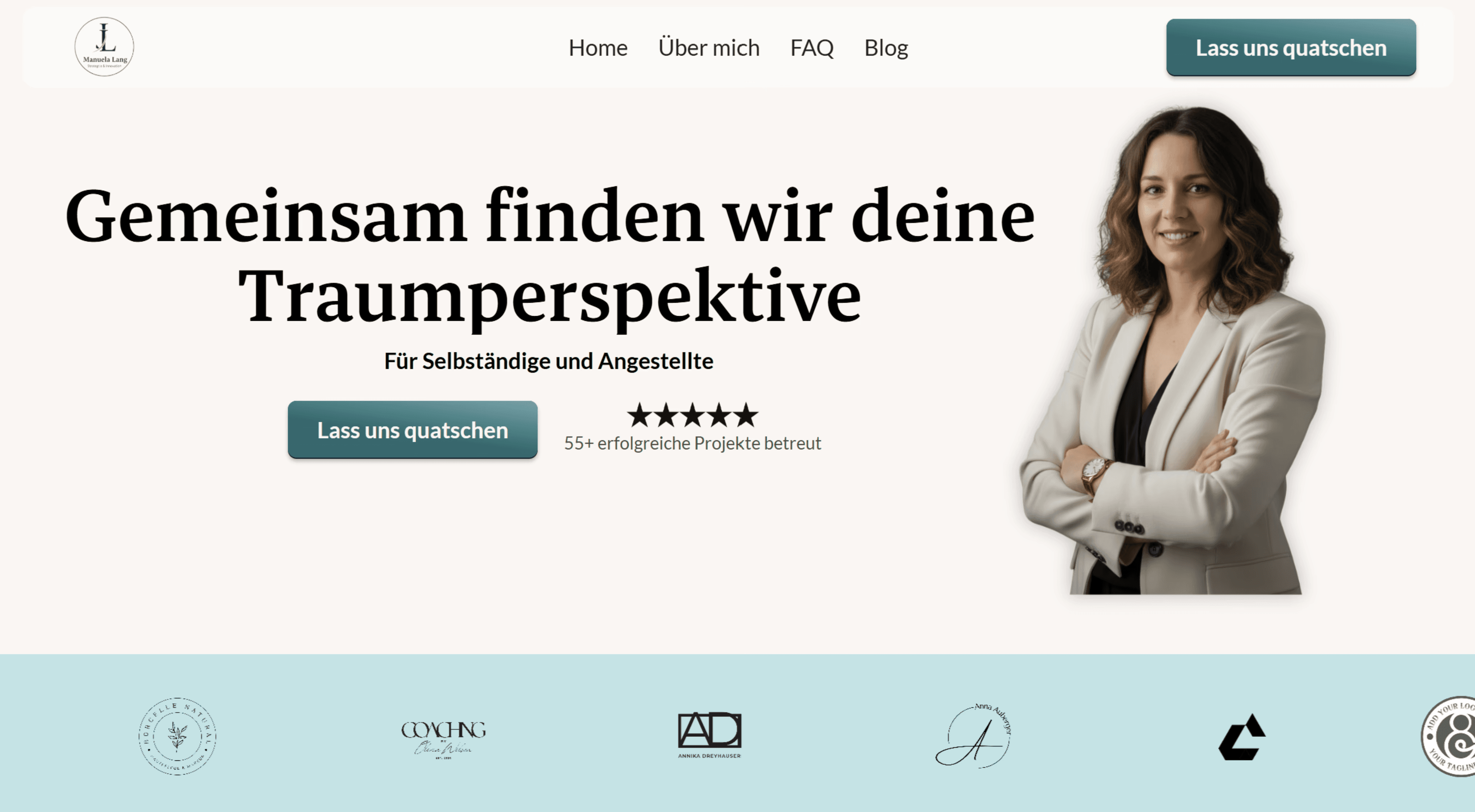 Kundenprojekt für Jasmine Lang