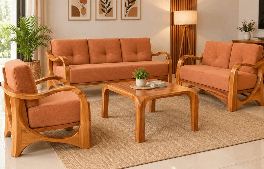 intérieur de café moderne avec comptoir éclairé