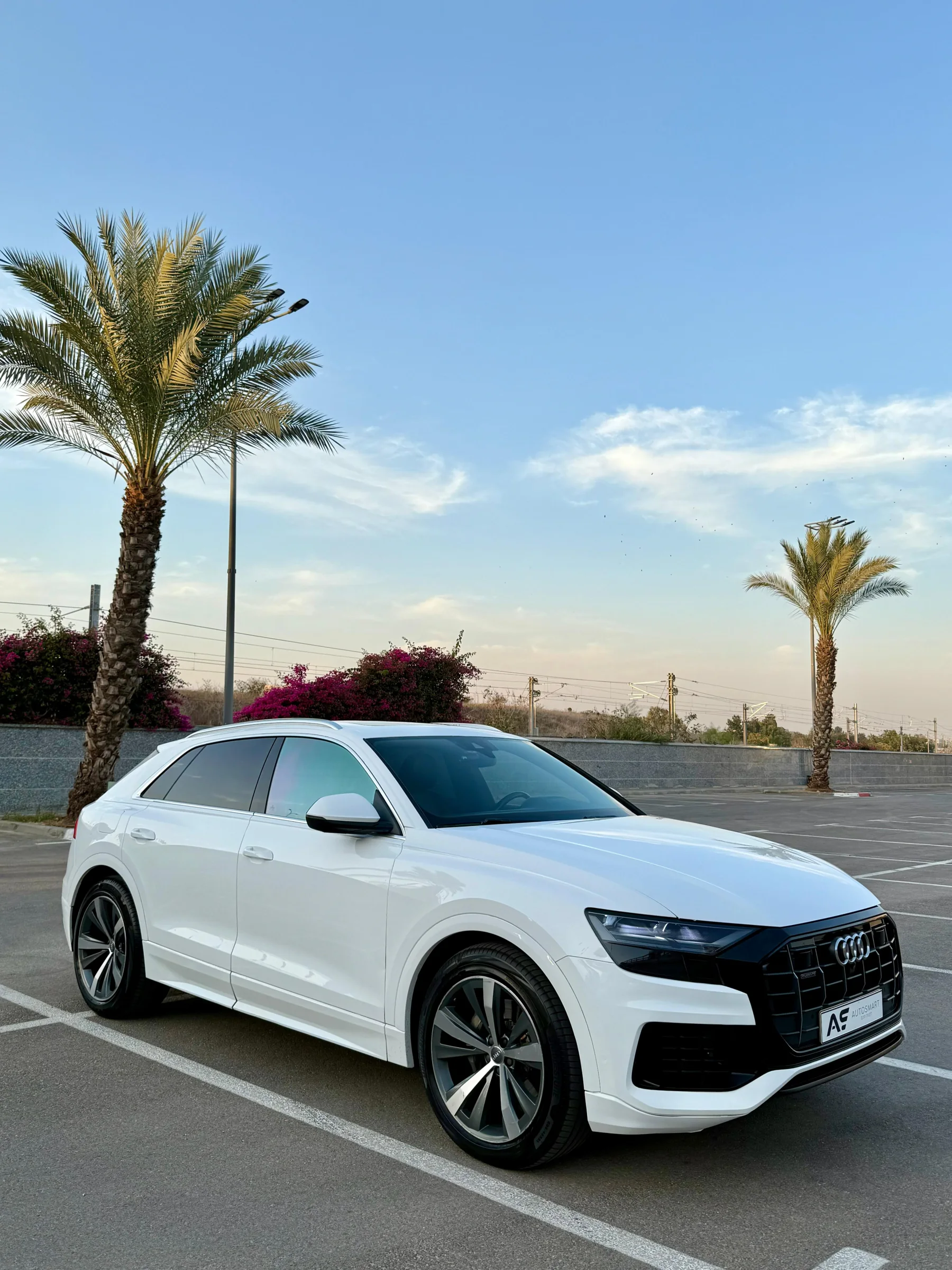 AutoSmart, front license plate on SUV mockup