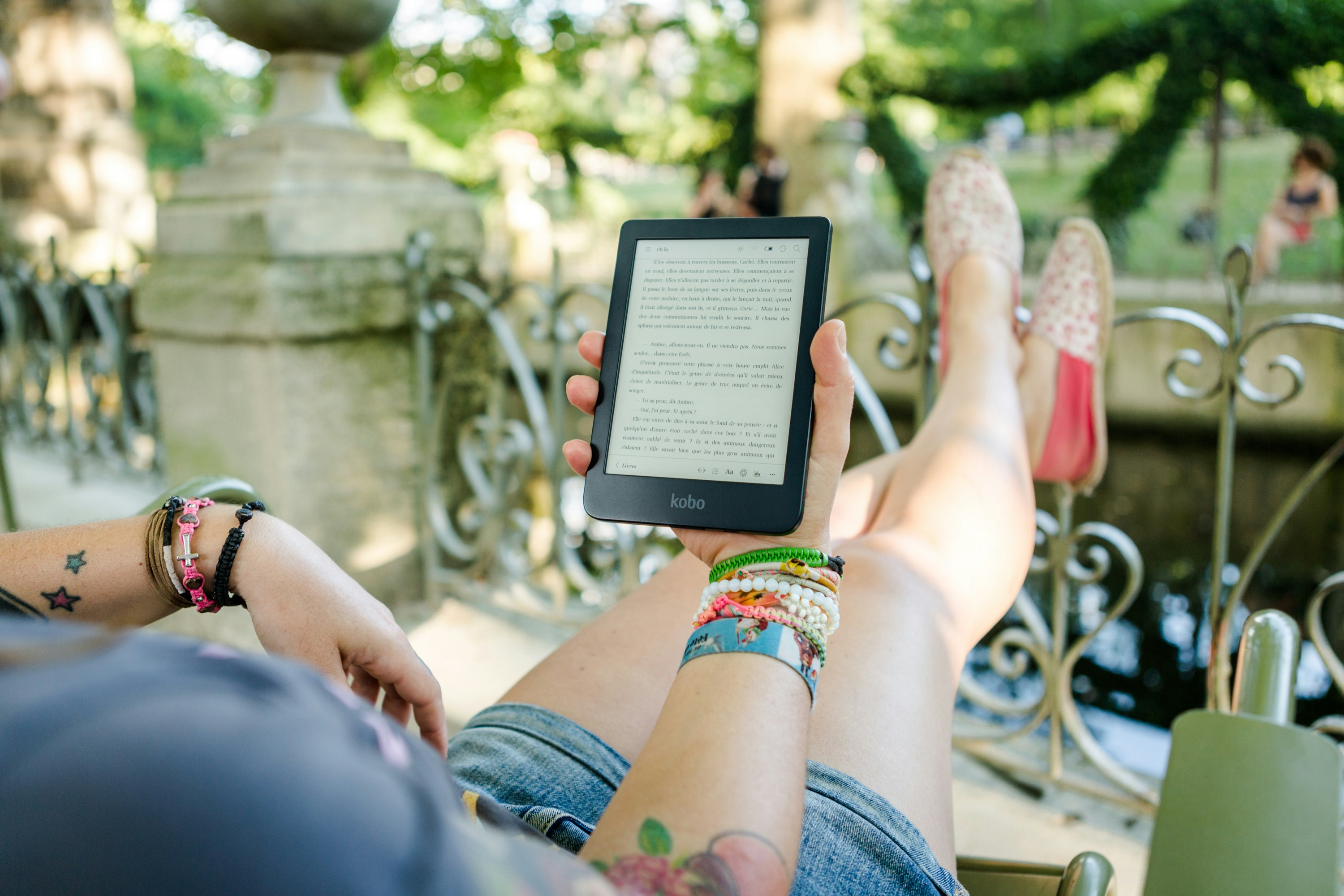 person reading a book - Speak PDF