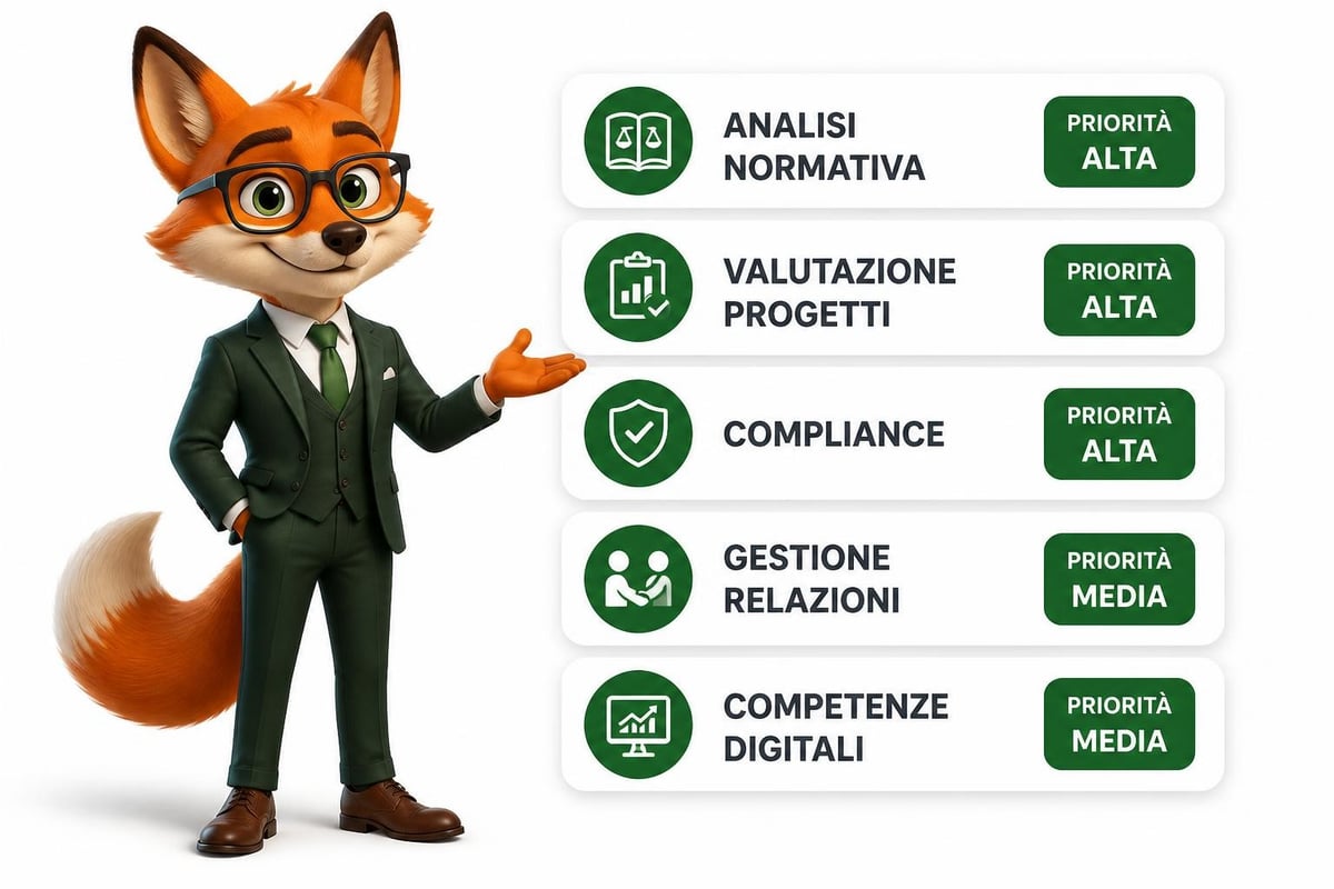 Competenze finanza agevolata