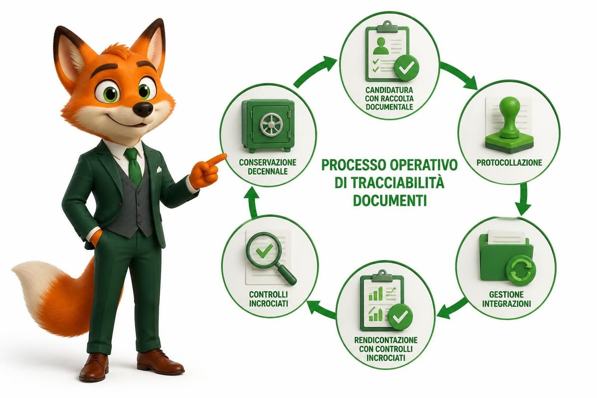 Workflow tracciabilità bandi