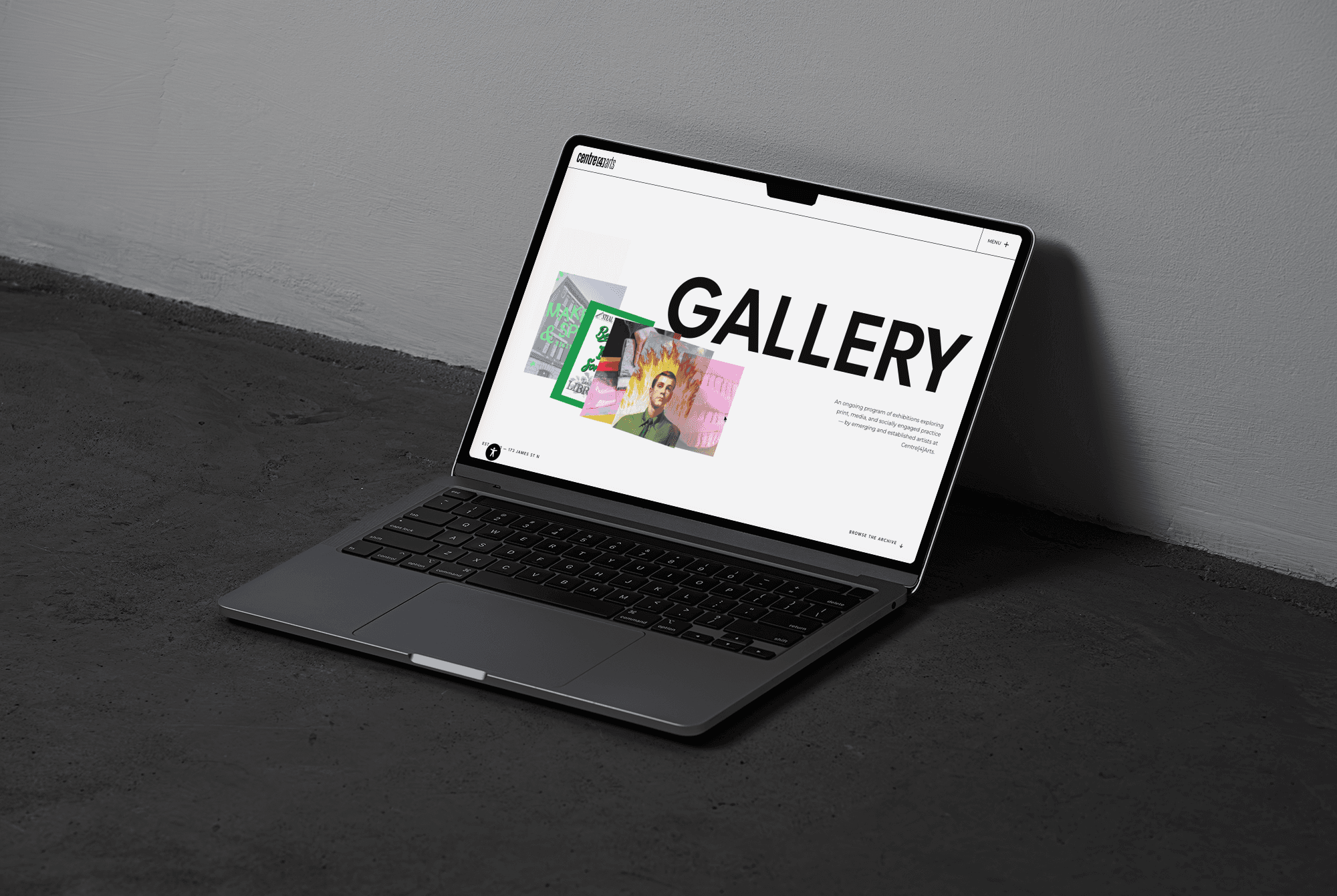 Centre4arts new website