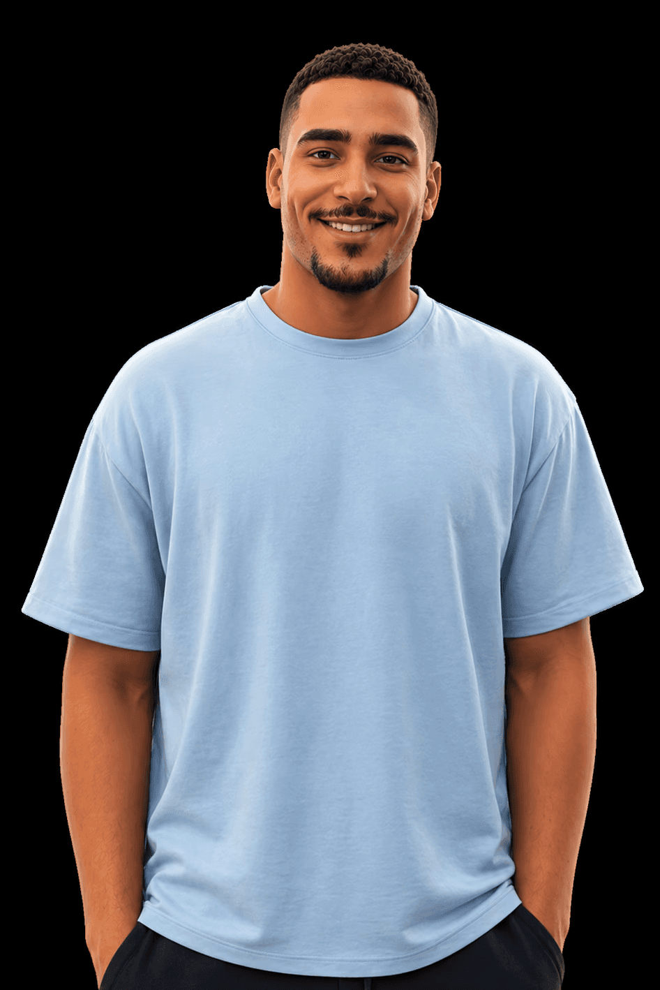 Portrait of portfolio creator – front view