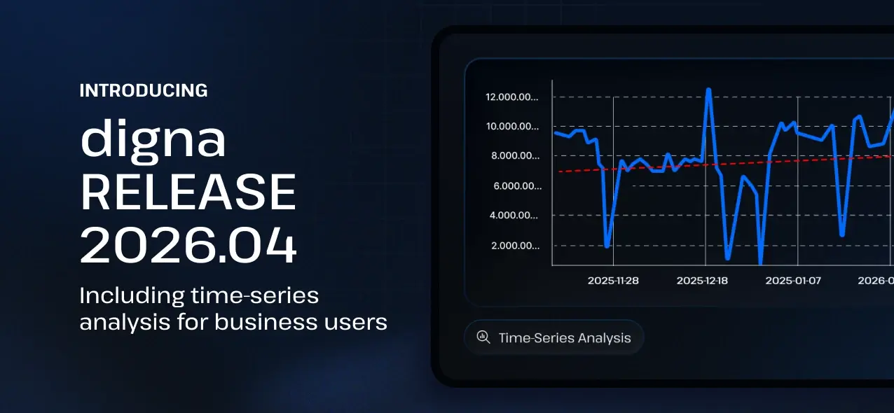 digna 2026.04 Brings Self-Service Time-Series Analytics to Business Users | digna
