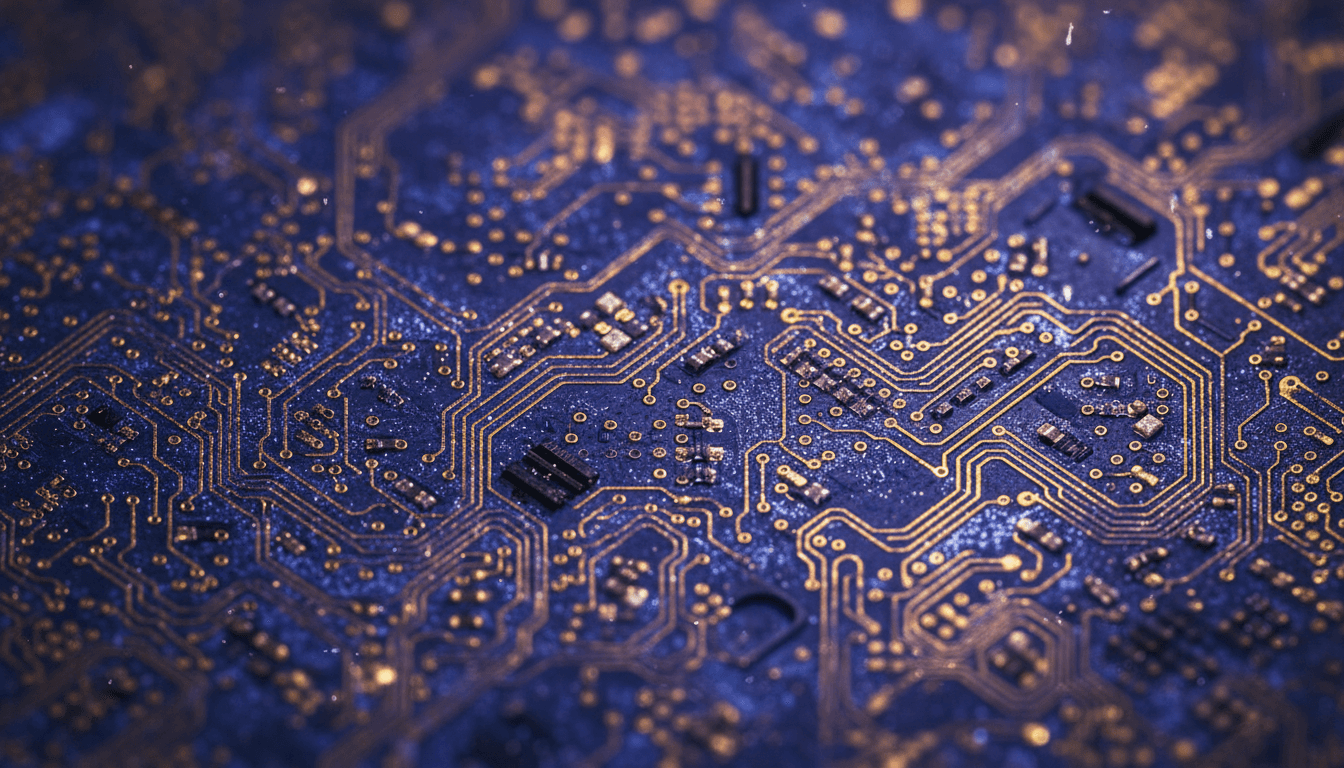 3nmプロセス半導体チップの微細構造イメージ