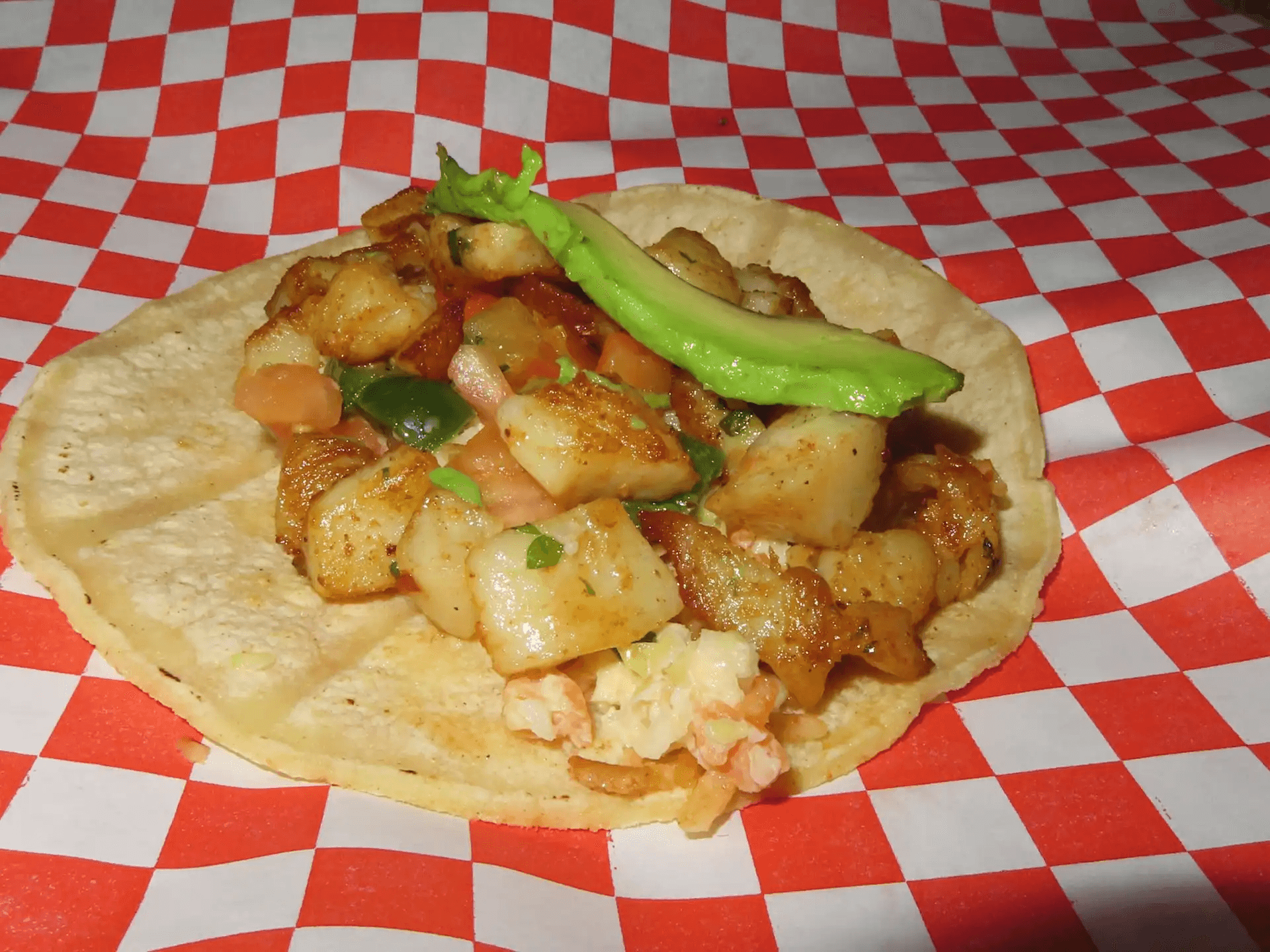 Single Fish Taco