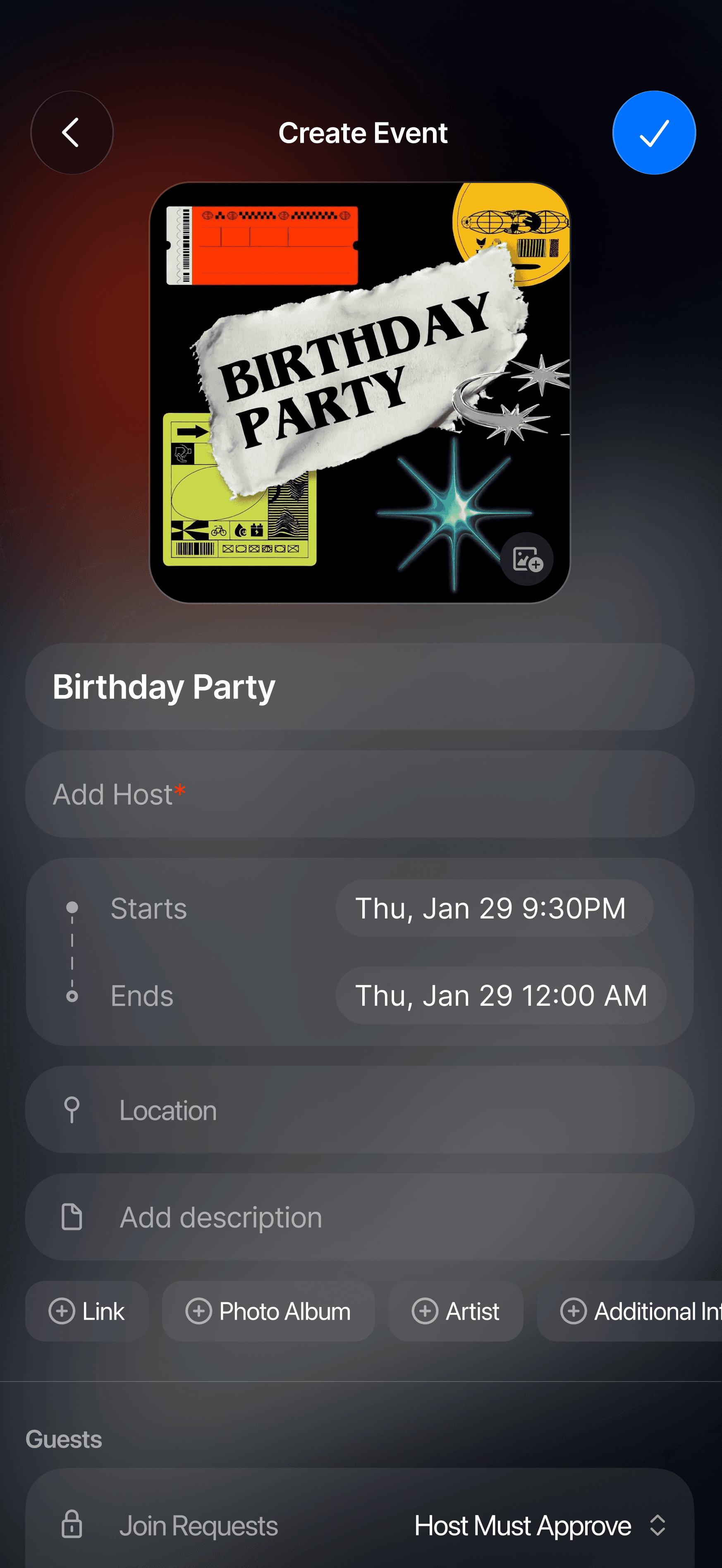 DoorList: Create an Event: Career Fair