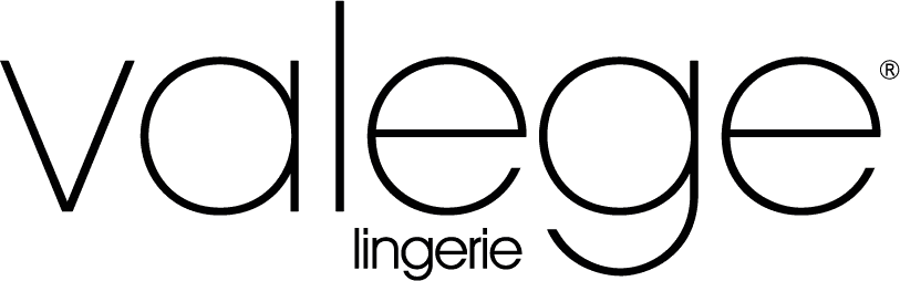 Logo Valege Lingerie collaboration UGC mode et lingerie avec Lina Marchand