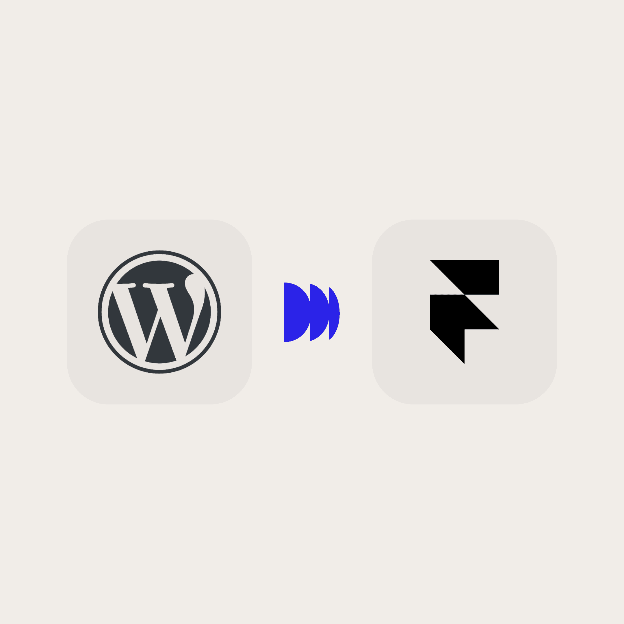 wordpress til framer - studio echo