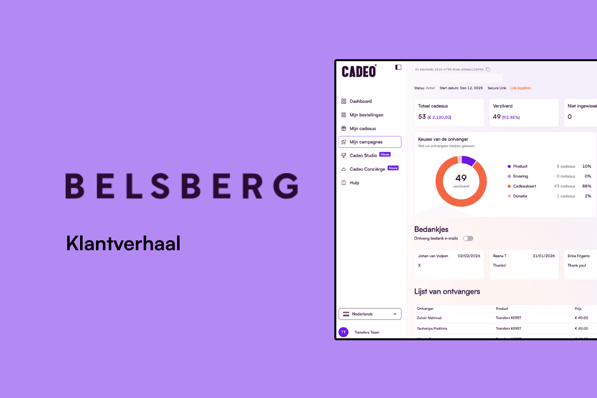 Belsberg klantverhaal 2024 Cadeo