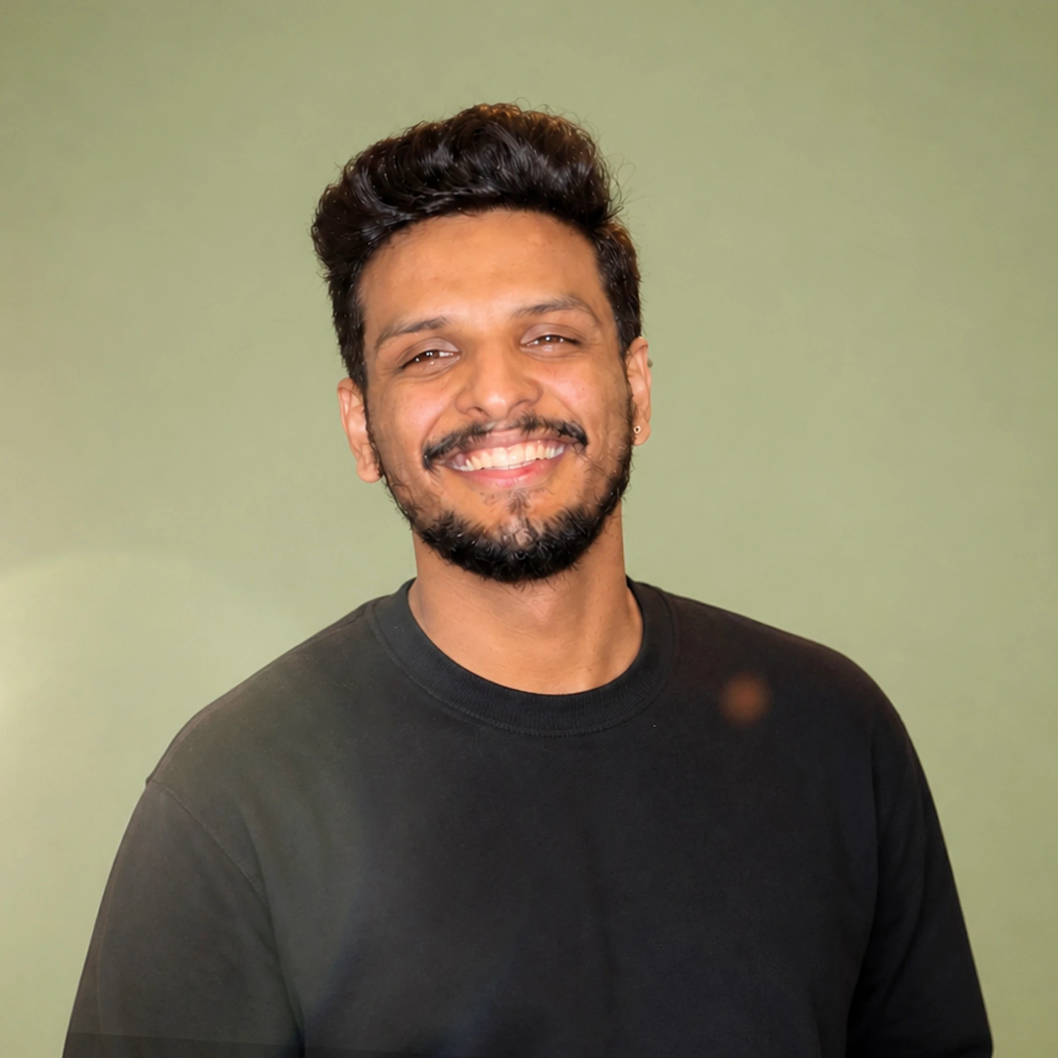 Smallest team member Abhishek at Global Fintech Fest