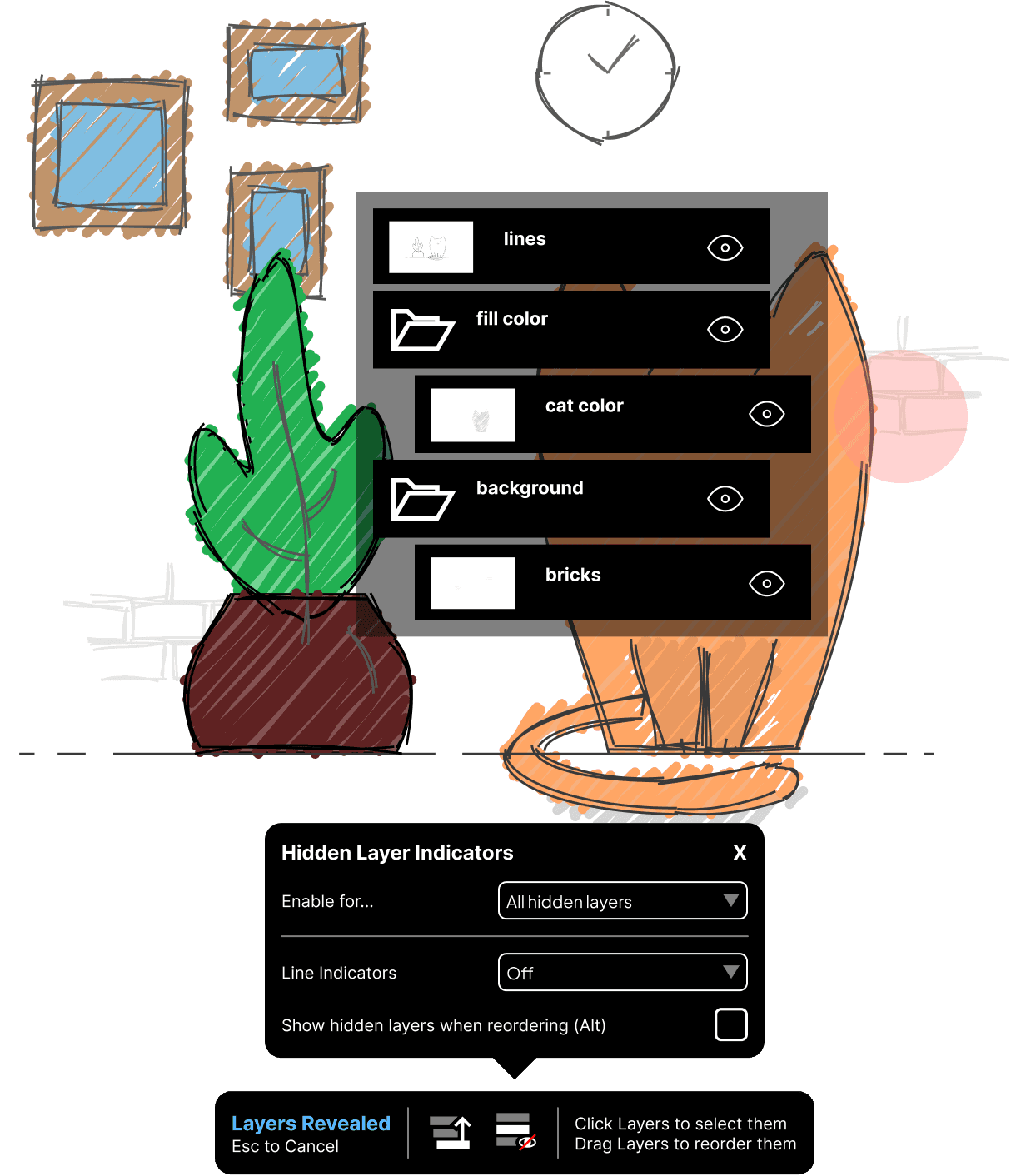 Mid-Fidelity Prototype: Hidden Layers